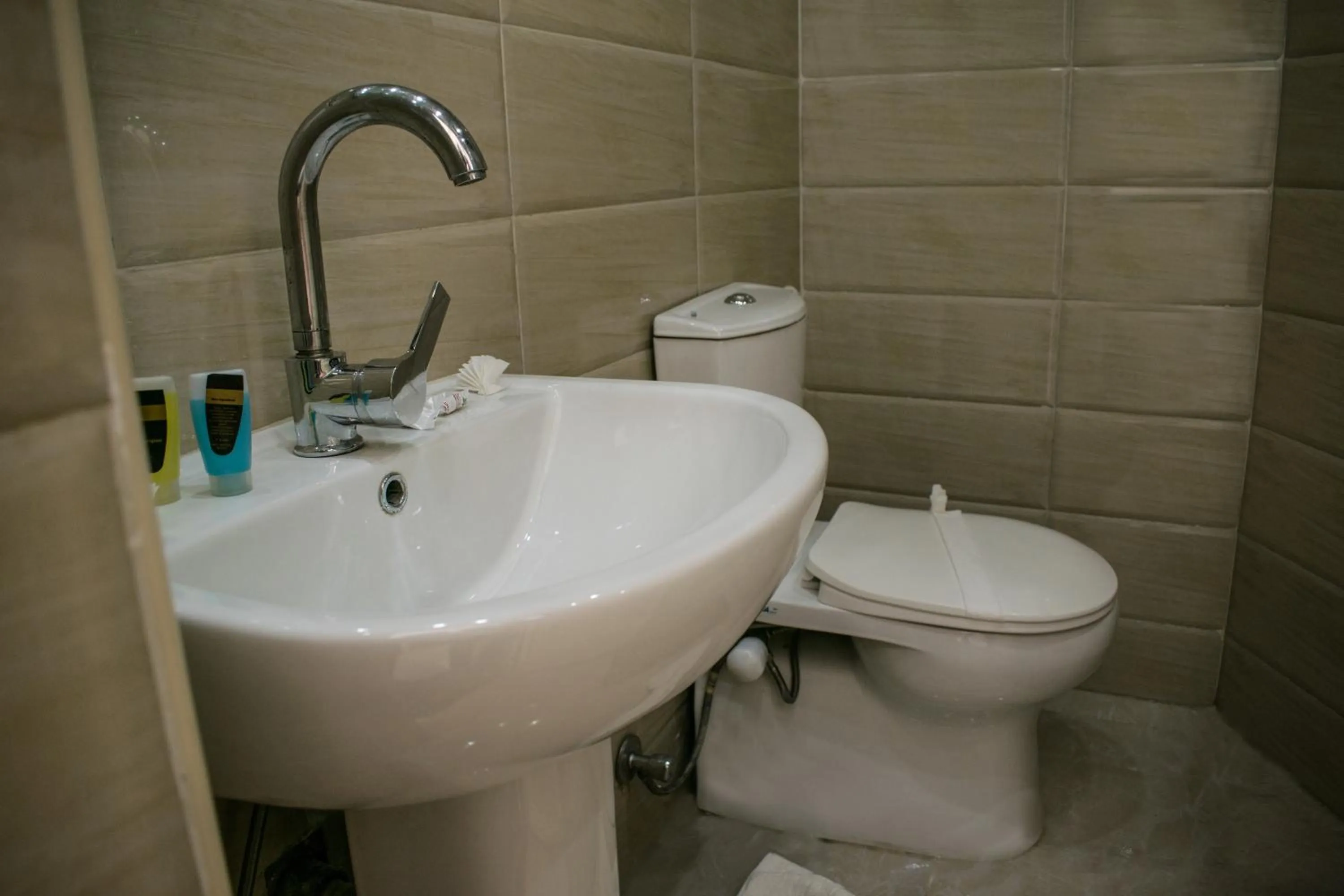 Toilet in Crown Hotel