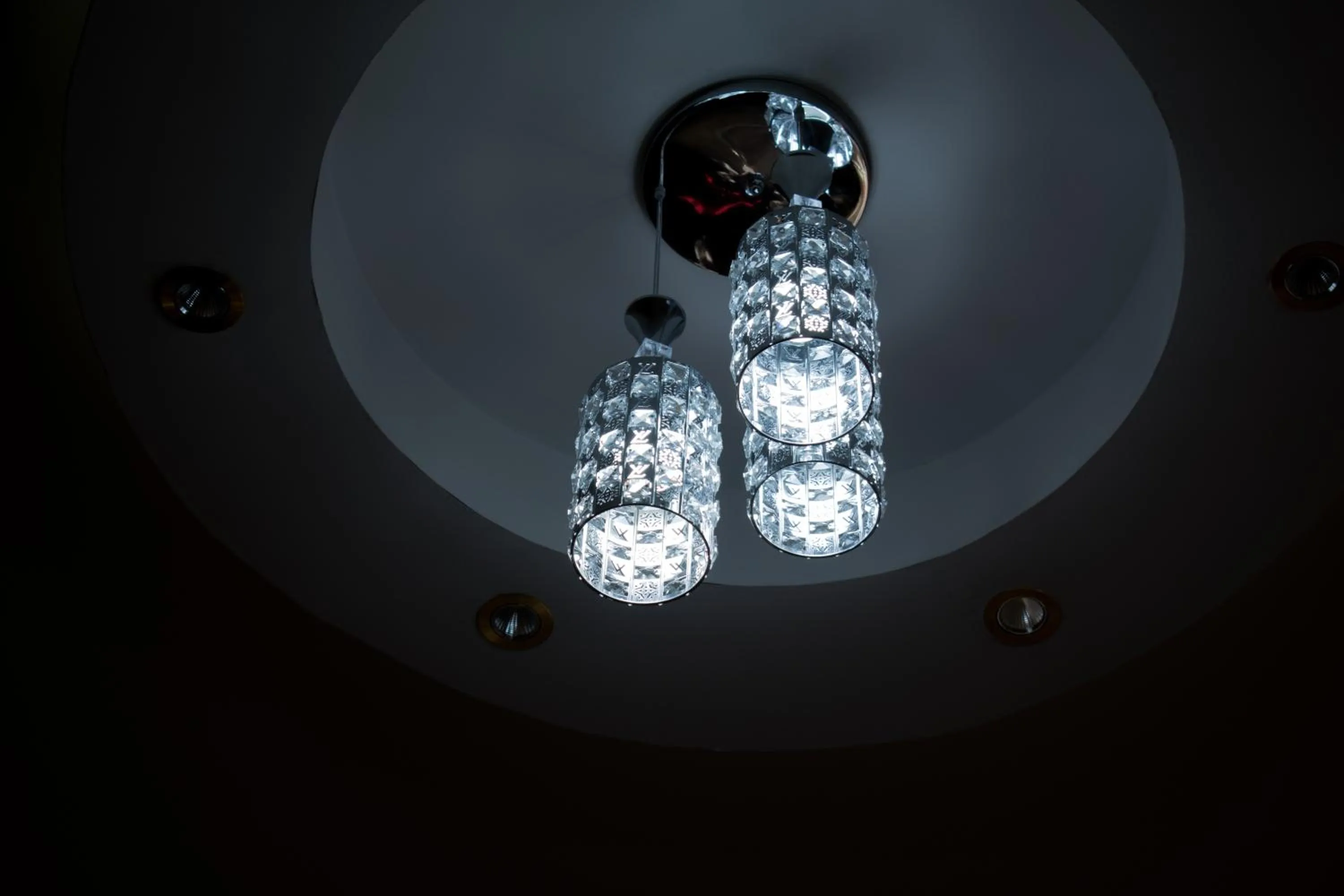 Decorative detail in Crown Hotel