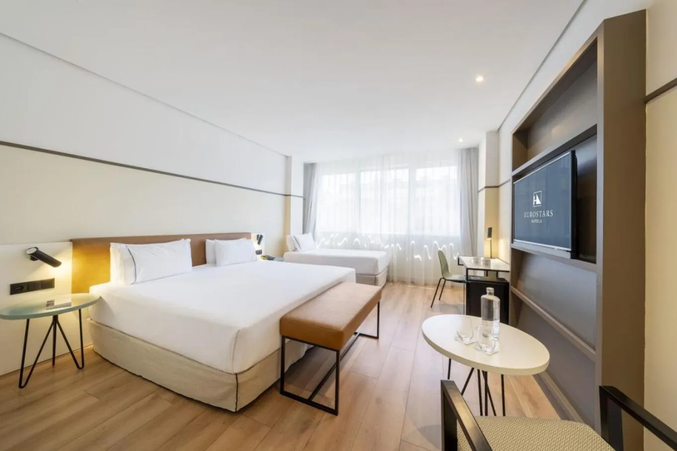 Bed in Eurostars Acteón