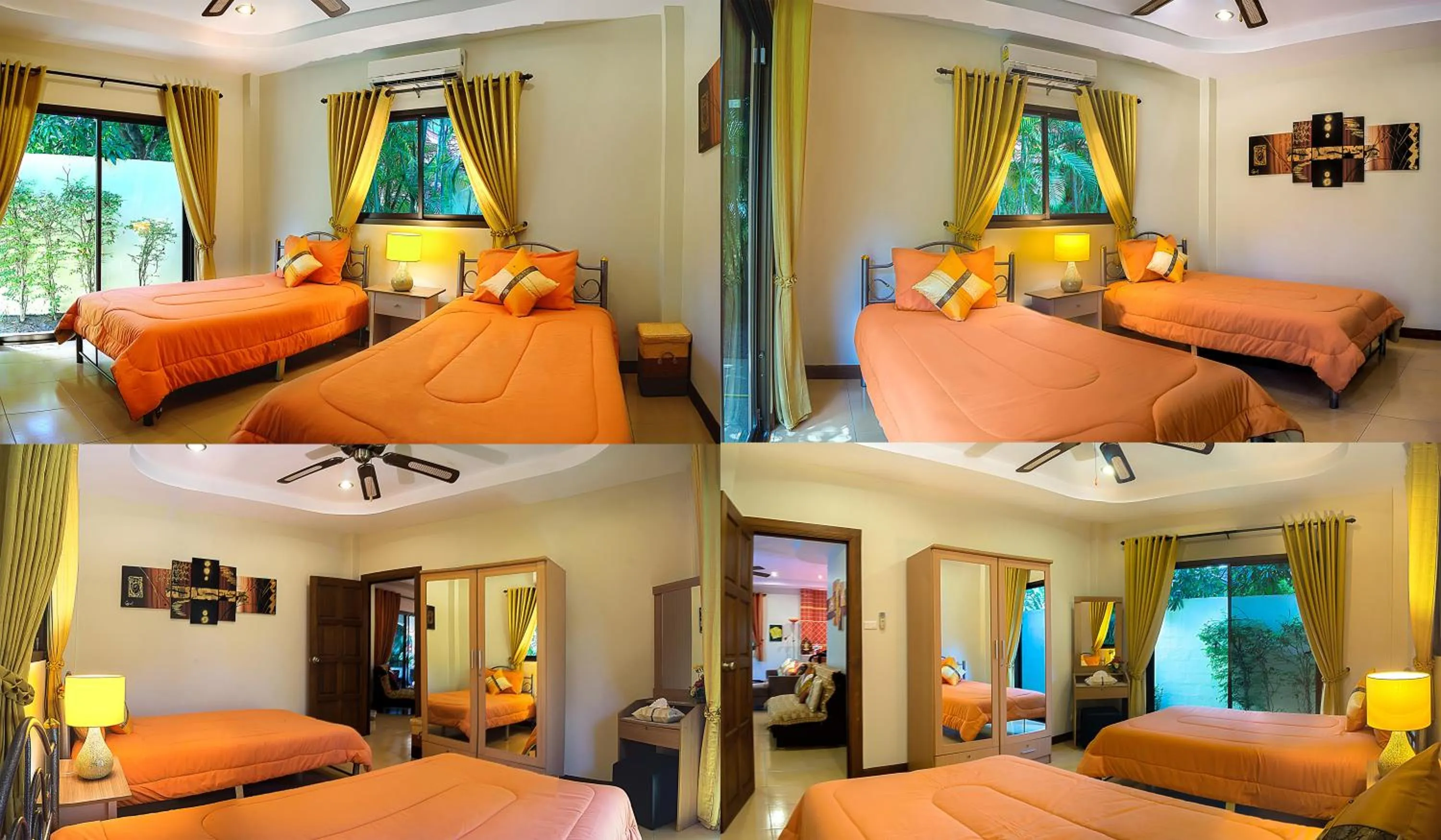 Photo of the whole room, Bed in Coconut Paradise Villas