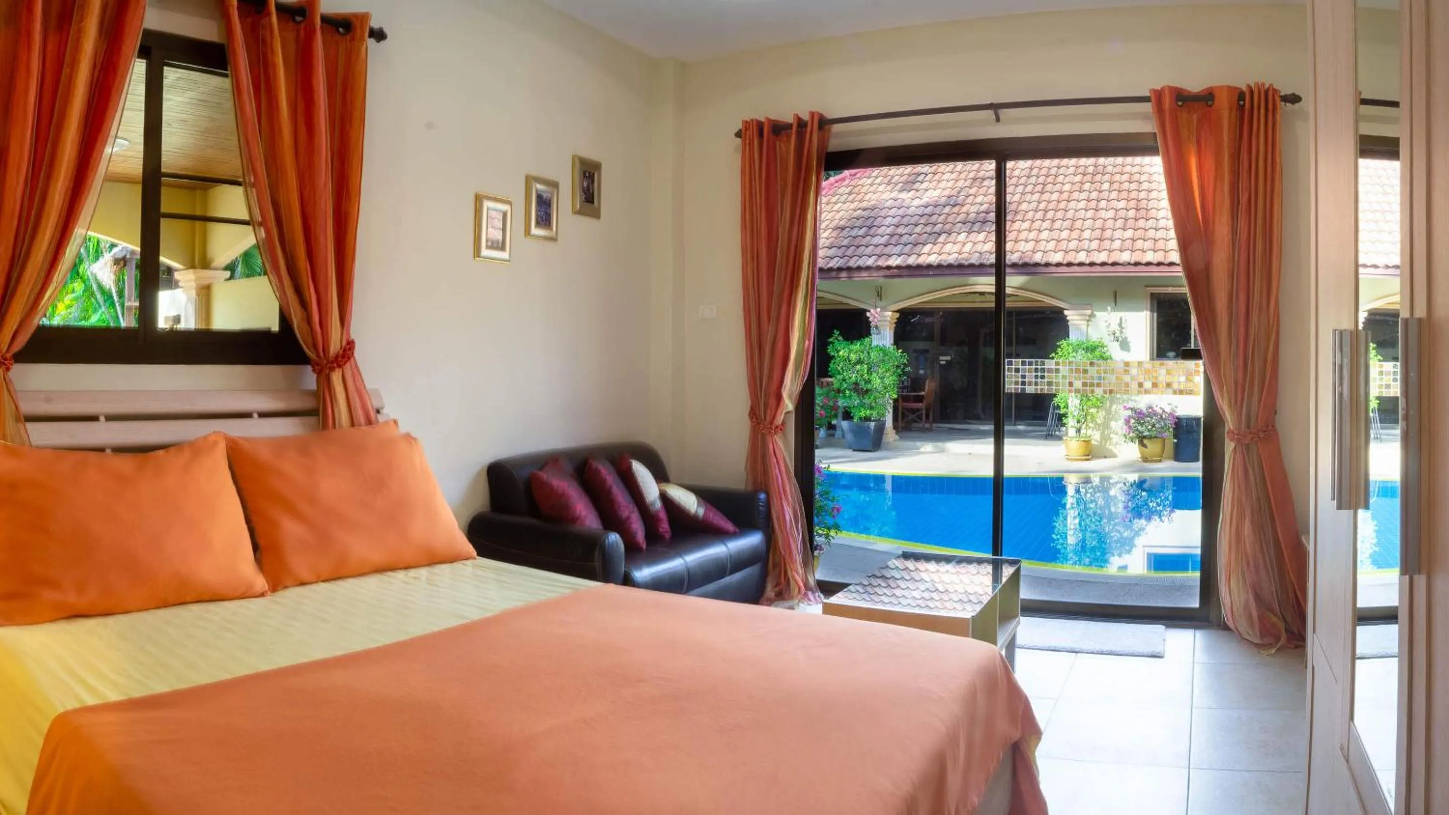 Bedroom, Bed in Coconut Paradise Villas