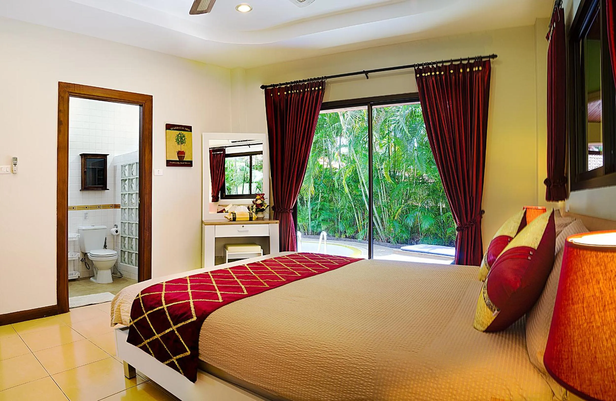 Bedroom, Bed in Coconut Paradise Villas