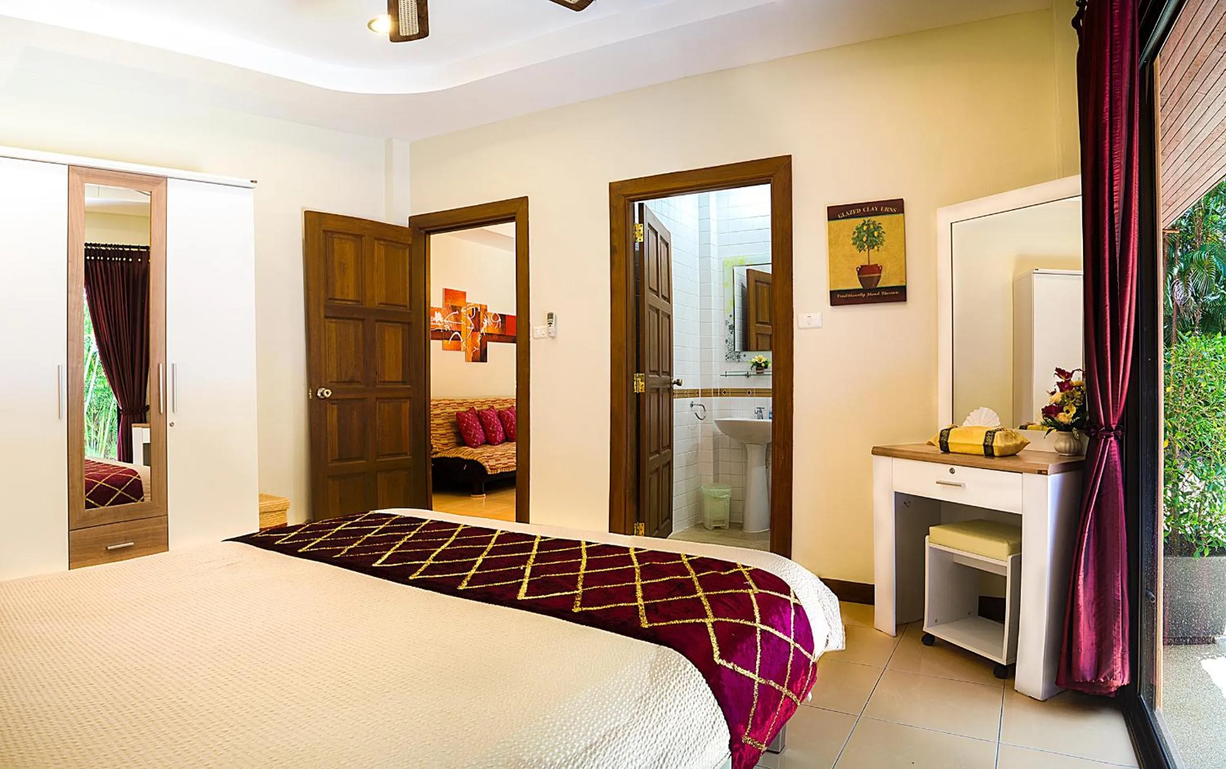 Bedroom, Bed in Coconut Paradise Villas