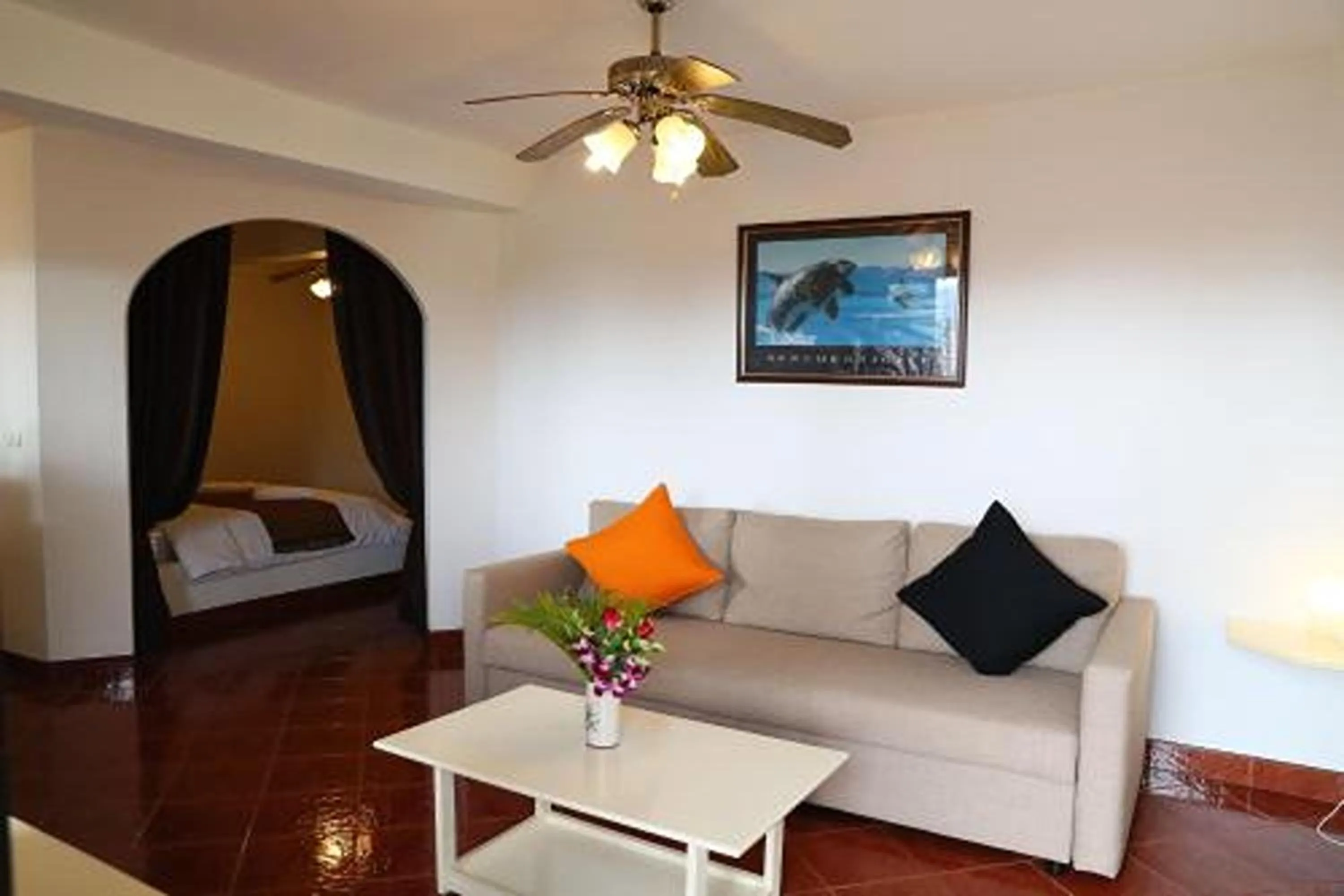 Living room in Swiss Villas Panoramic - SHA Certified