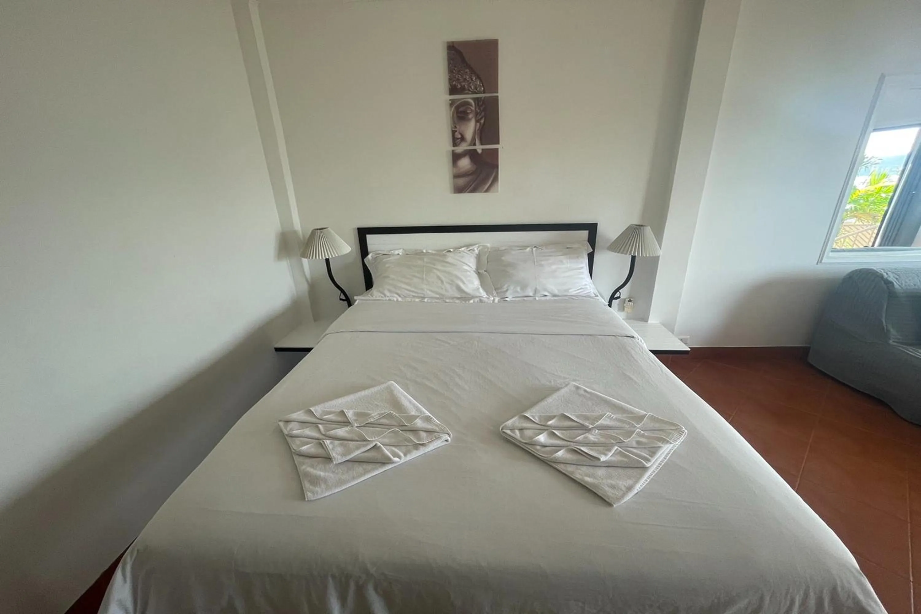 Bed in Swiss Villas Panoramic - SHA Certified