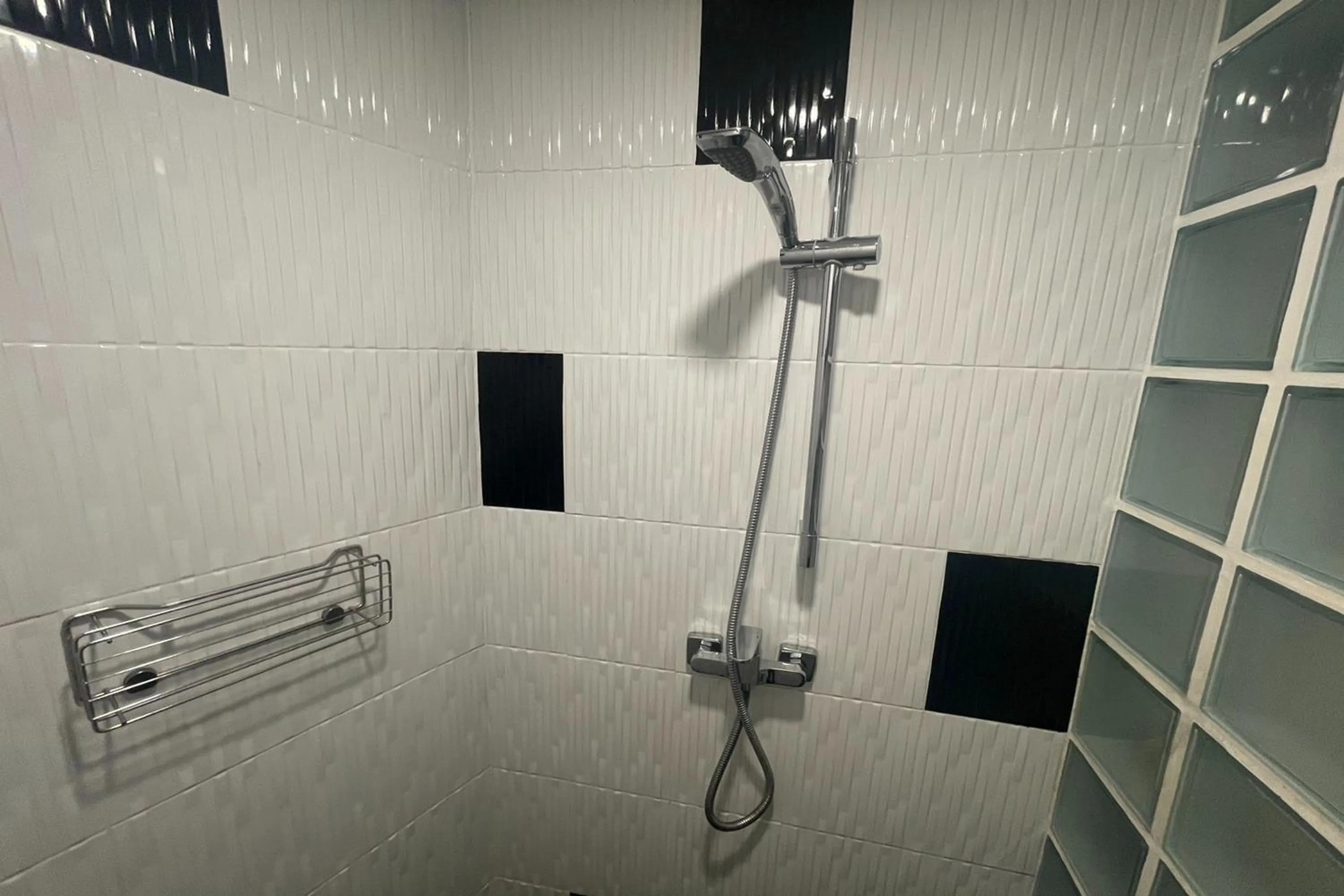 Shower in Swiss Villas Panoramic - SHA Certified