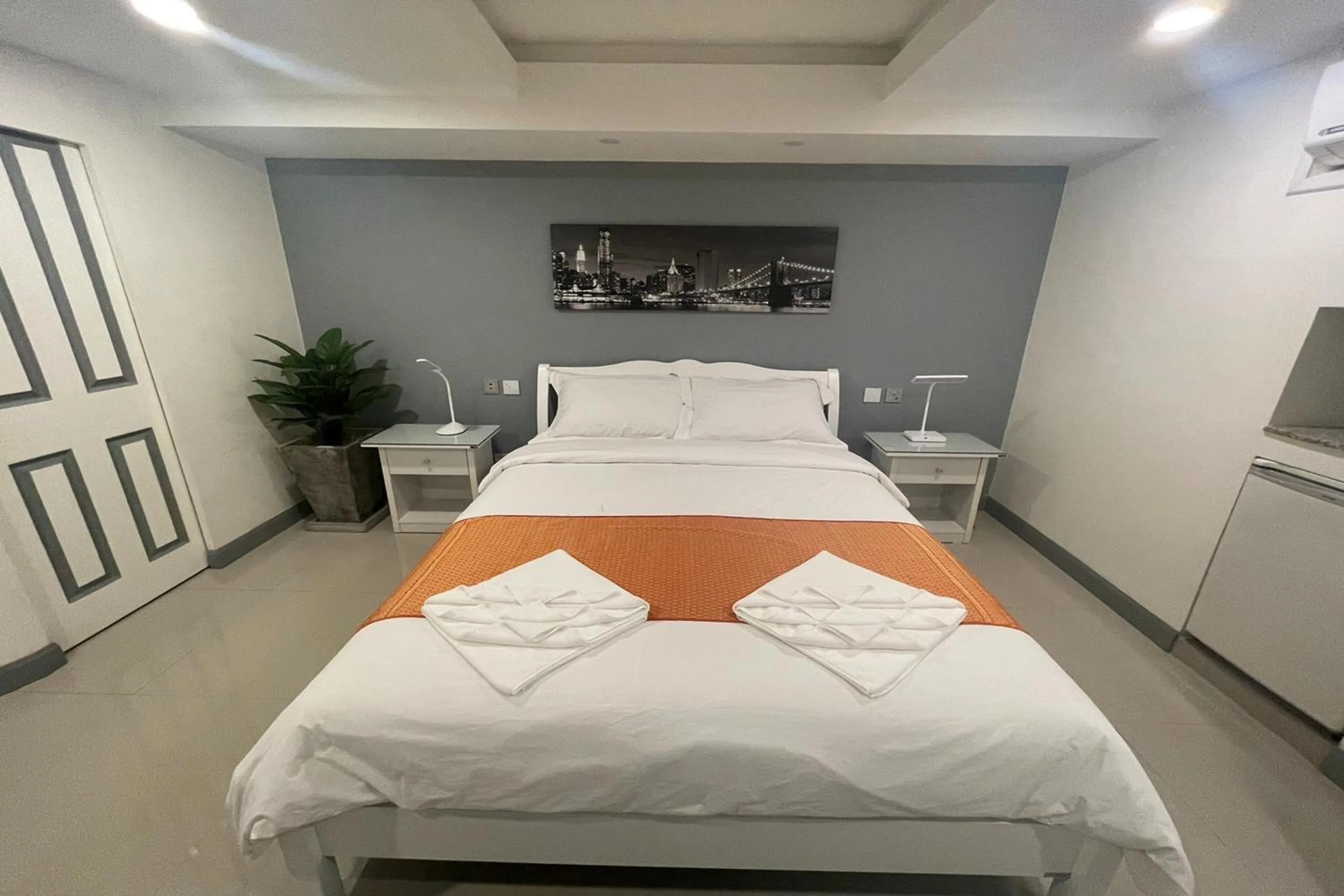 Bed in Swiss Villas Panoramic - SHA Certified