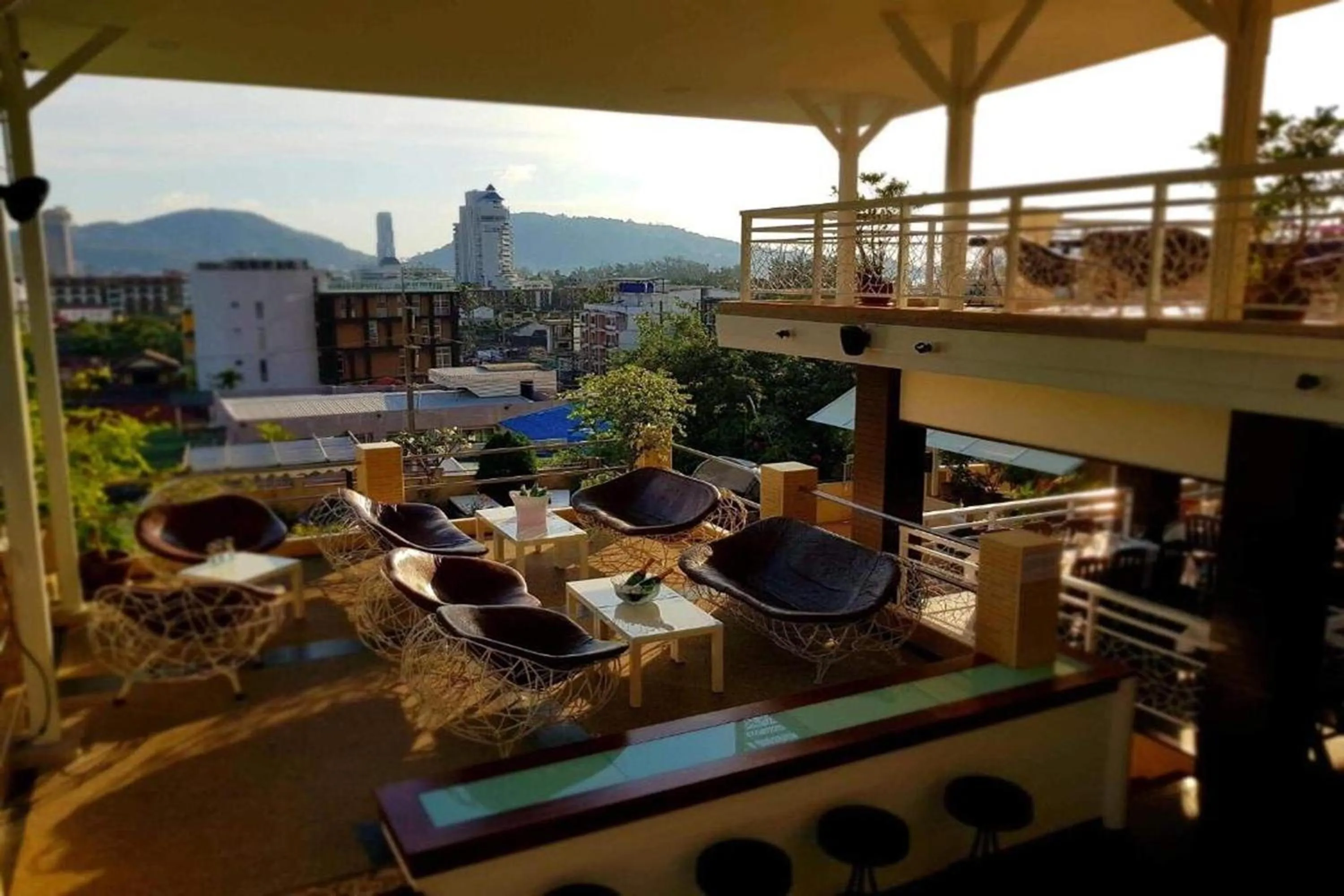 Balcony/Terrace in Swiss Villas Panoramic - SHA Certified