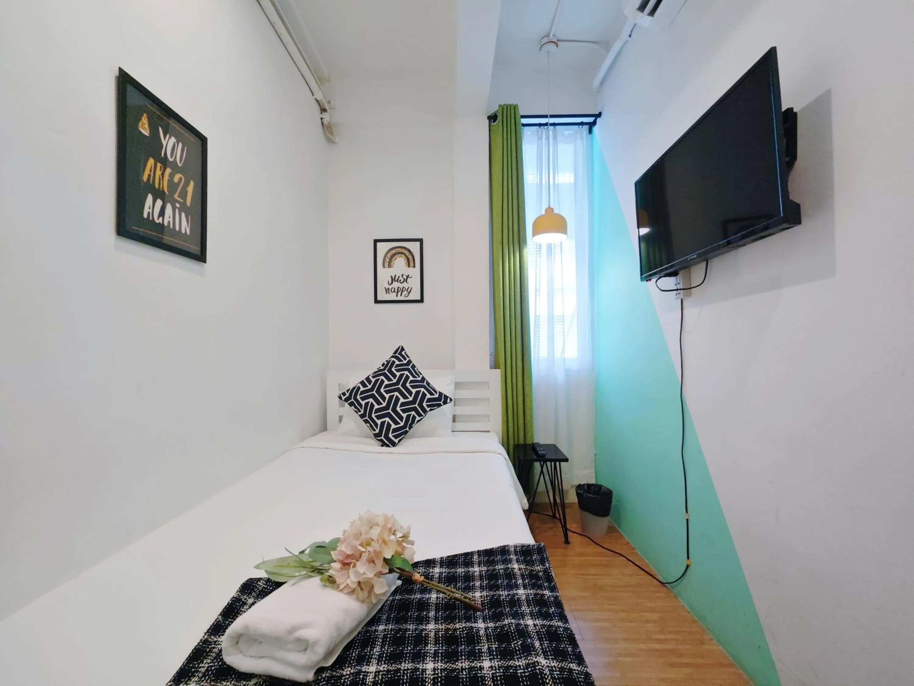 Bed in Ostay Asoke Bangkok