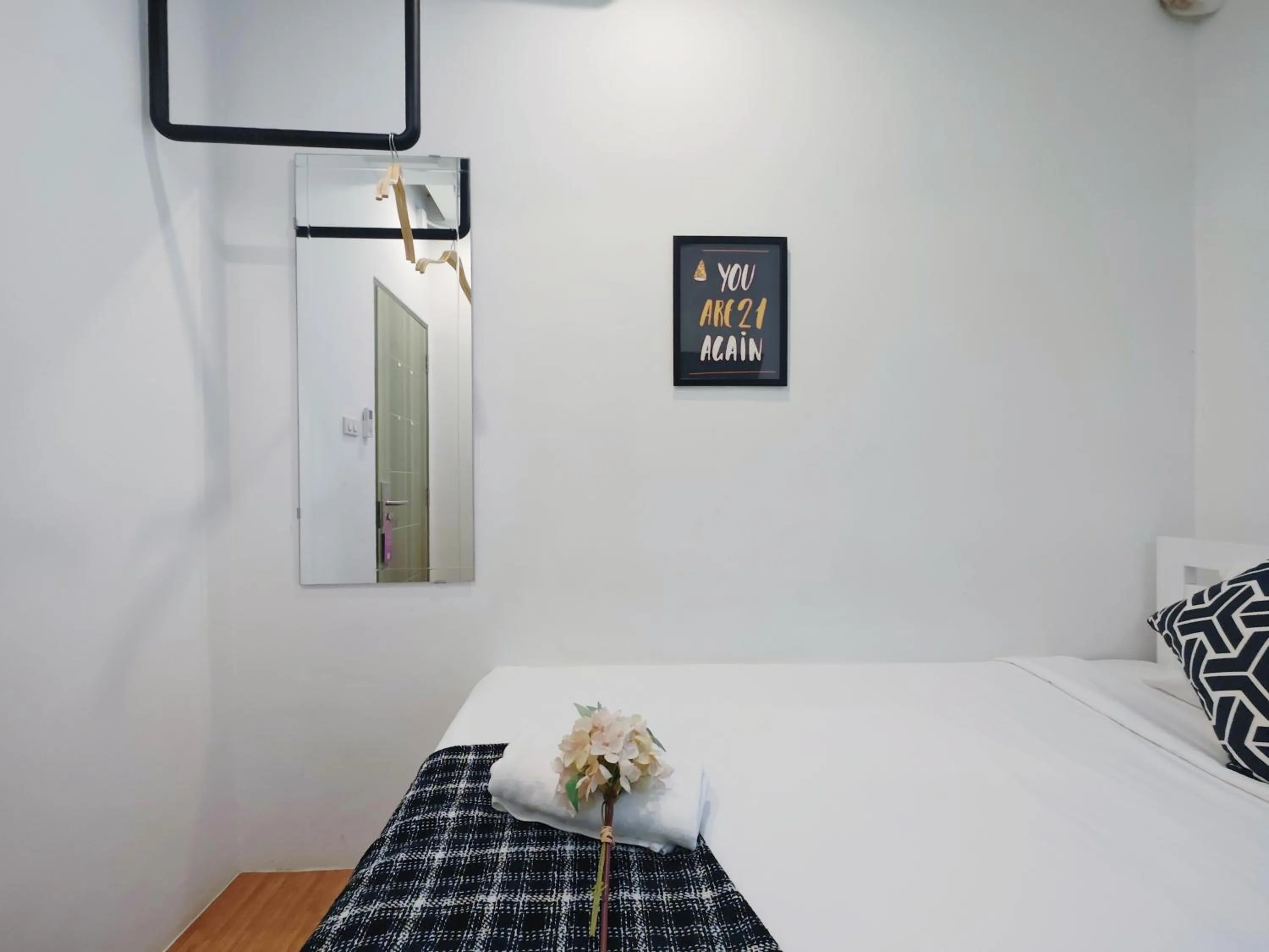 Bedroom, Bed in Ostay Asoke Bangkok