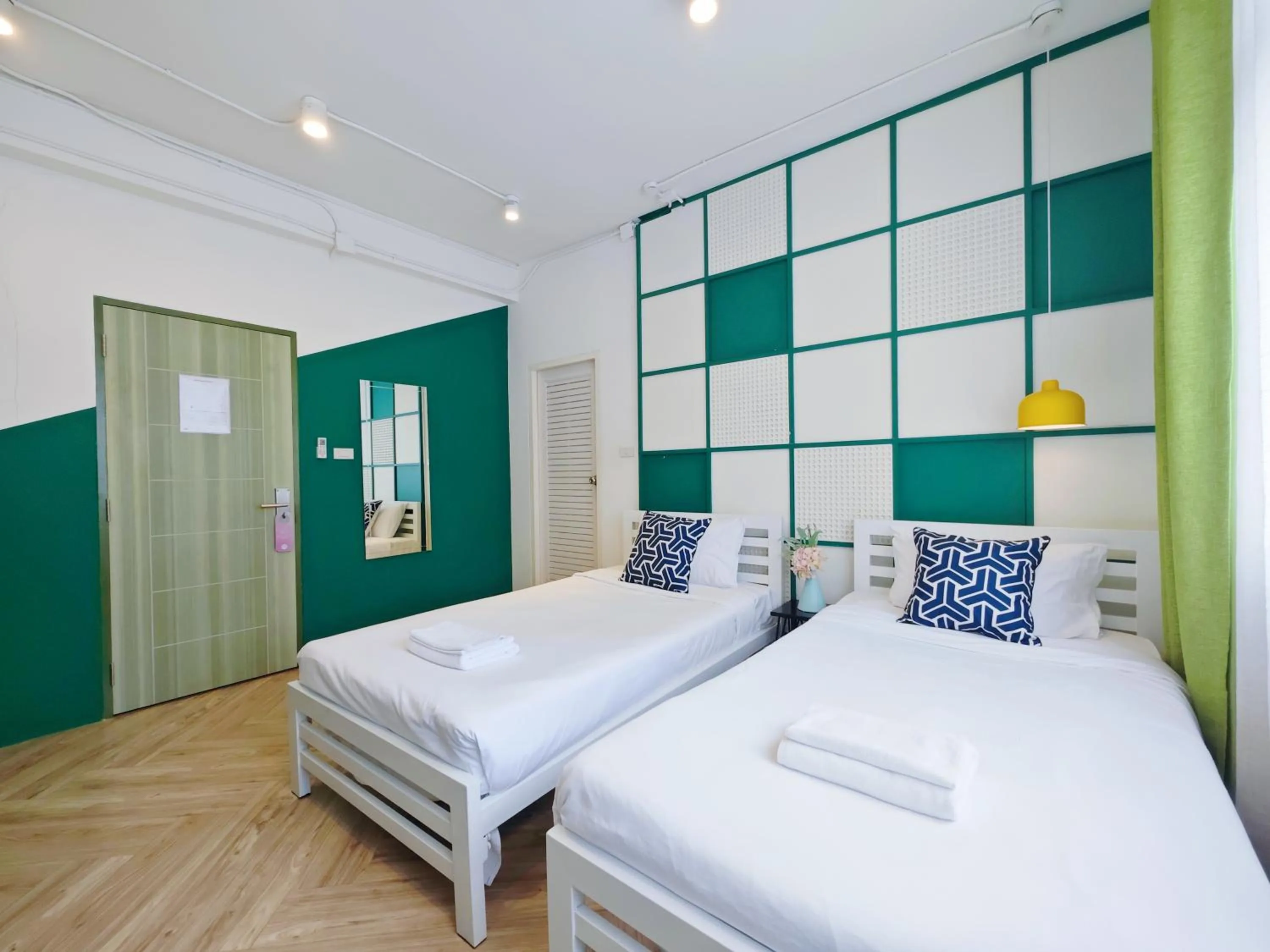 Bed in Ostay Asoke Bangkok