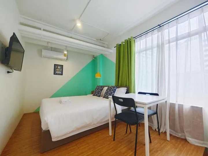 Bed in Ostay Asoke Bangkok