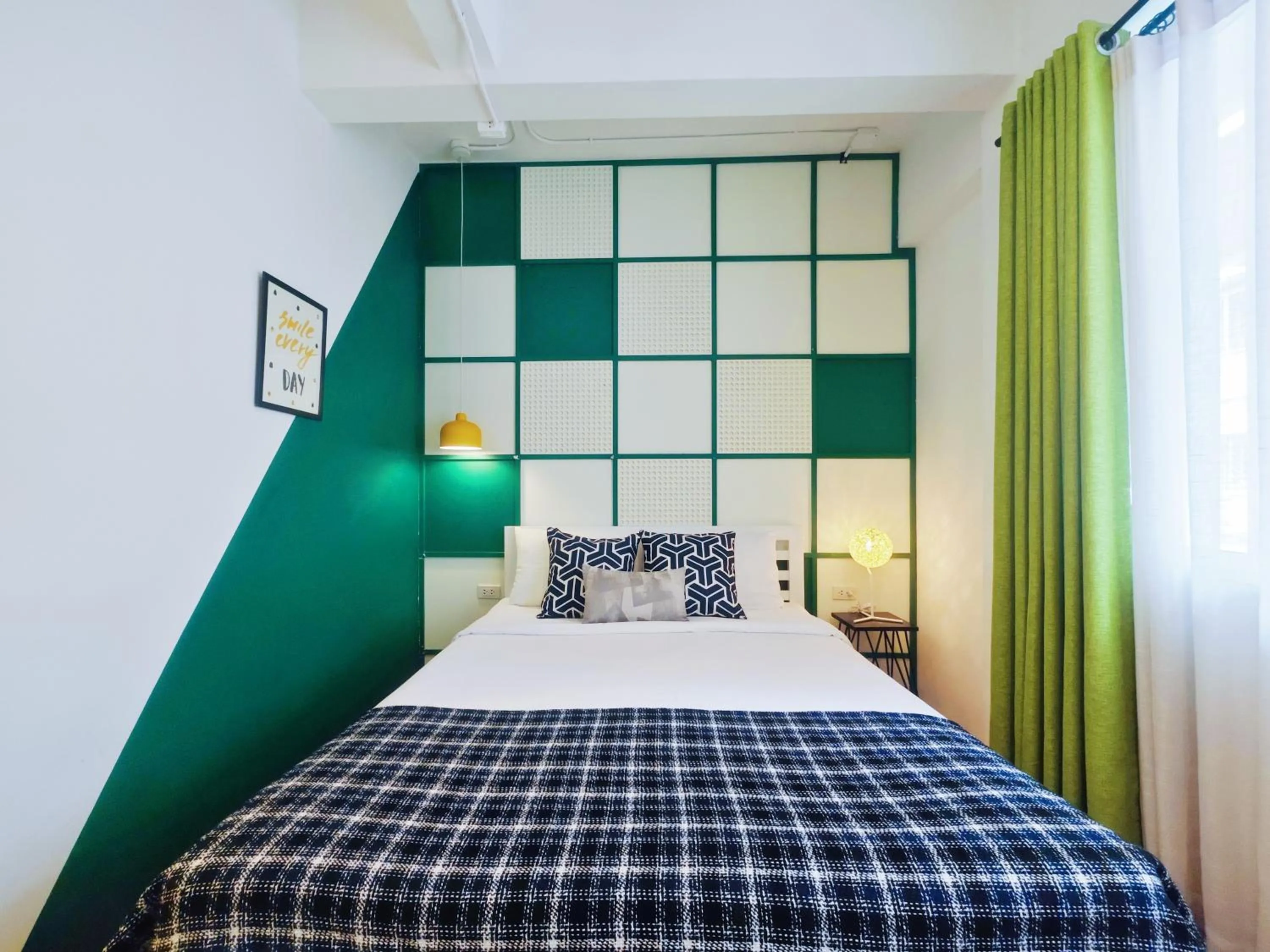 Bed in Ostay Asoke Bangkok