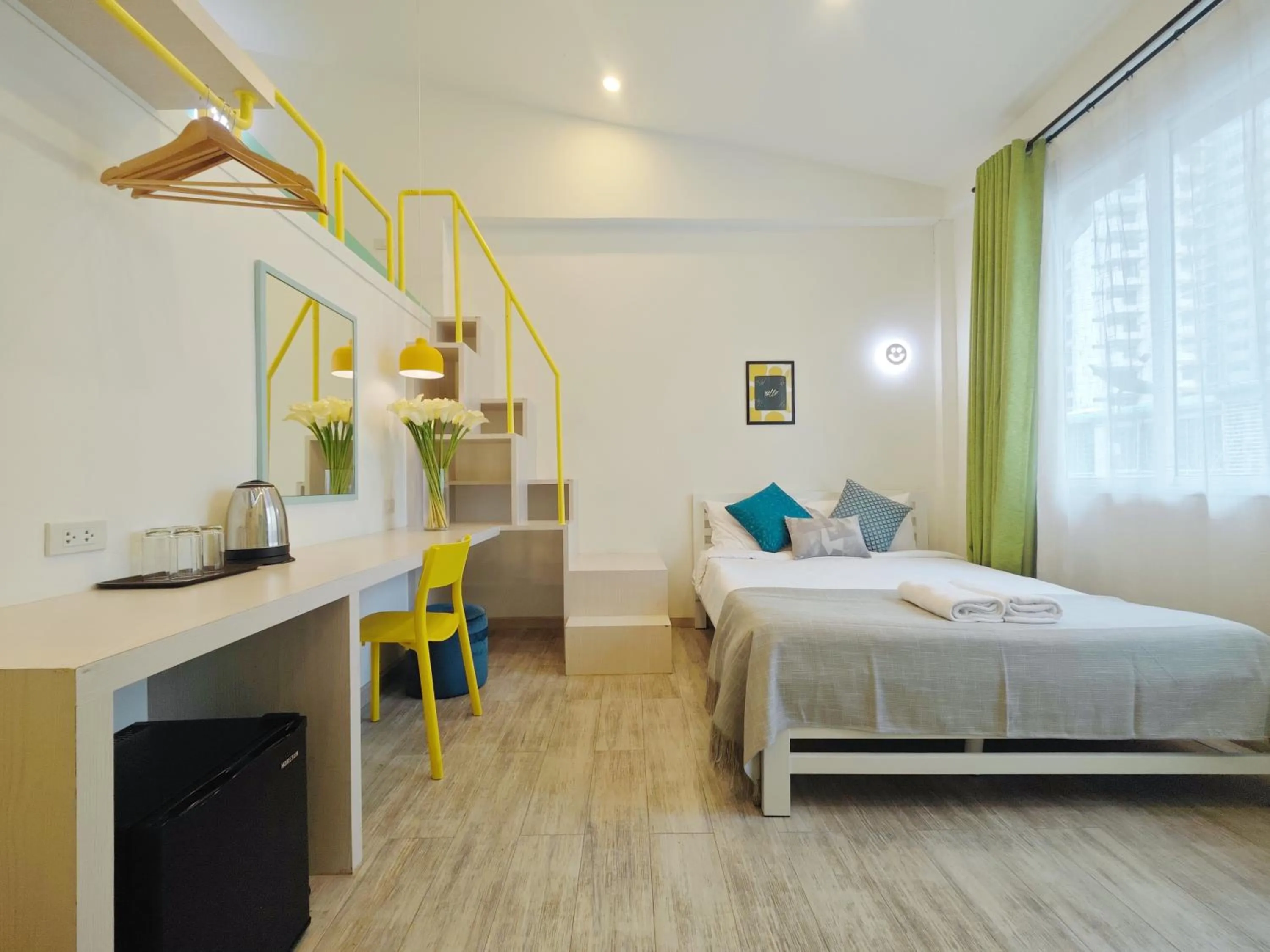 Bed in Ostay Asoke Bangkok