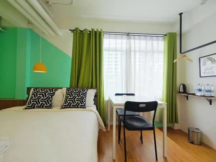 Bedroom, Bed in Ostay Asoke Bangkok