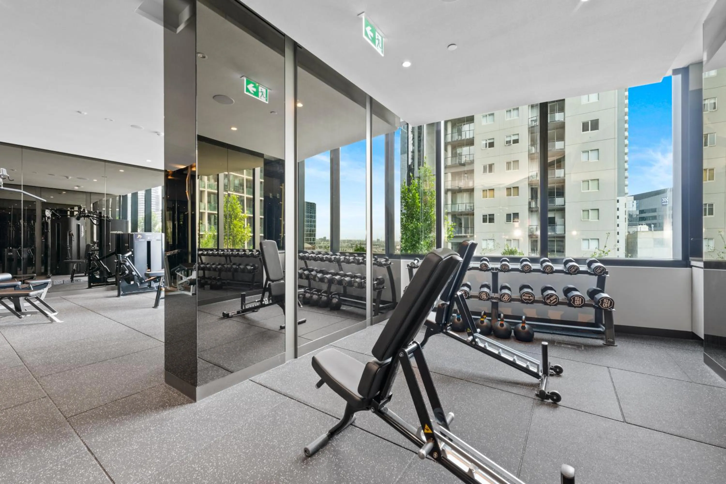 Fitness centre/facilities in Aspire Melbourne