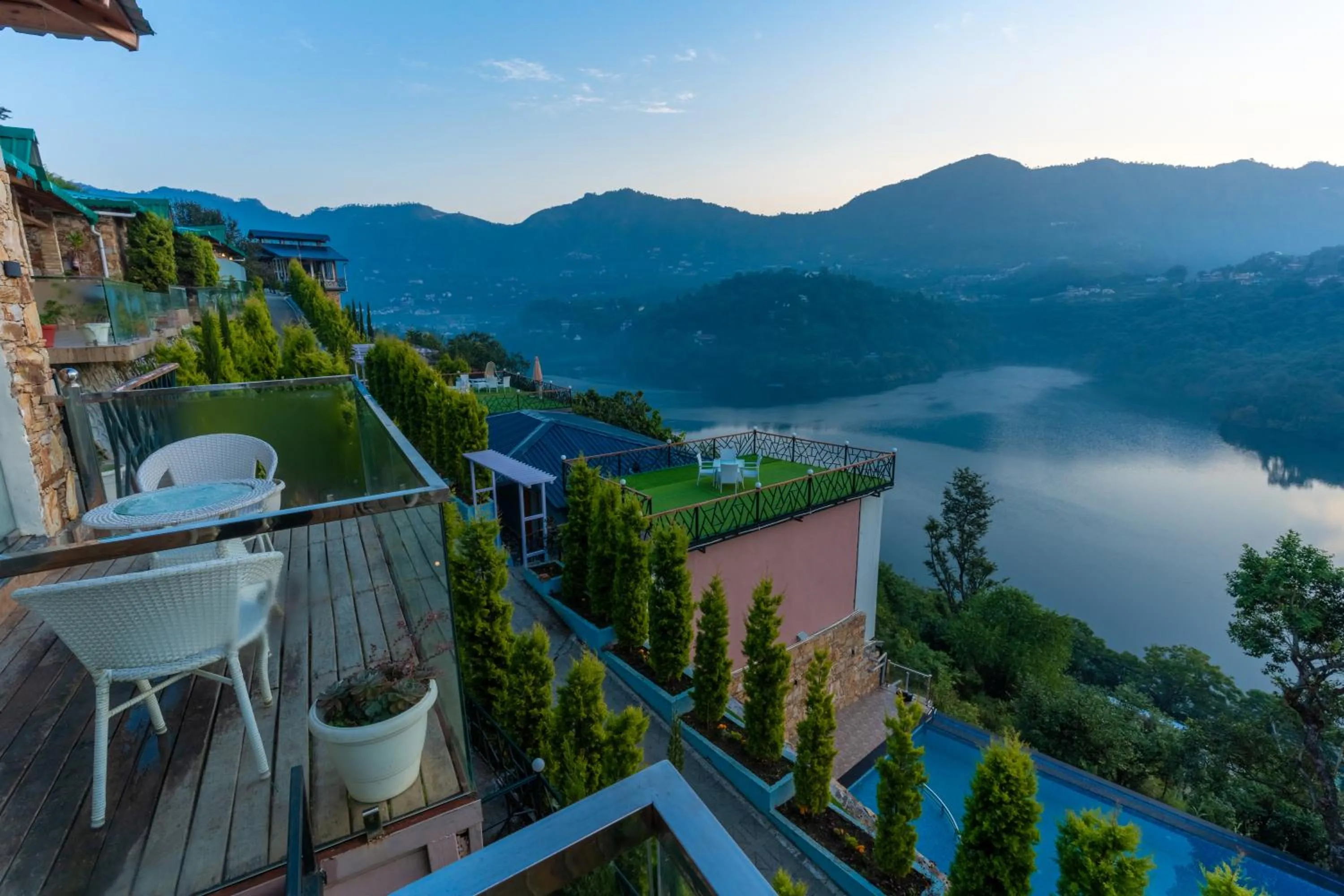 Lake view in The Lake Ambience Resort