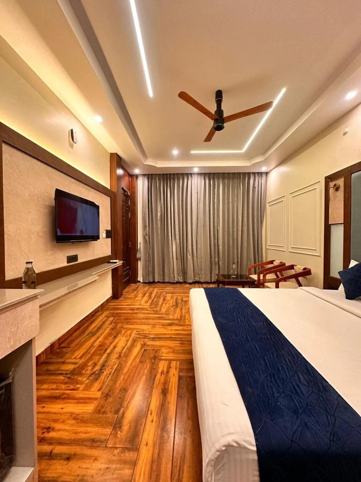 Bed in The Lake Ambience Resort