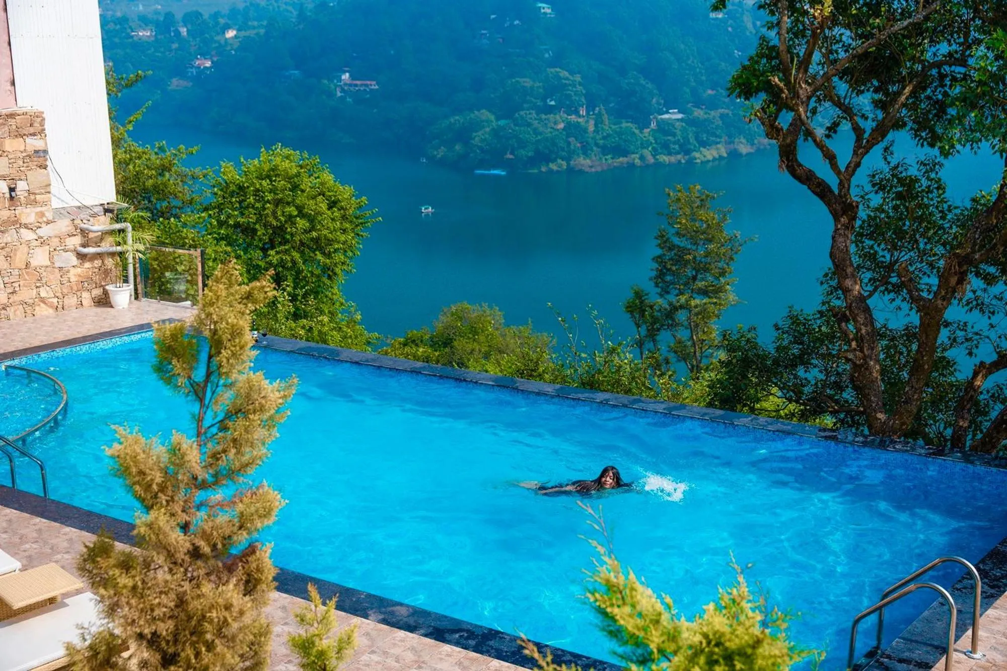 Swimming pool in The Lake Ambience Resort