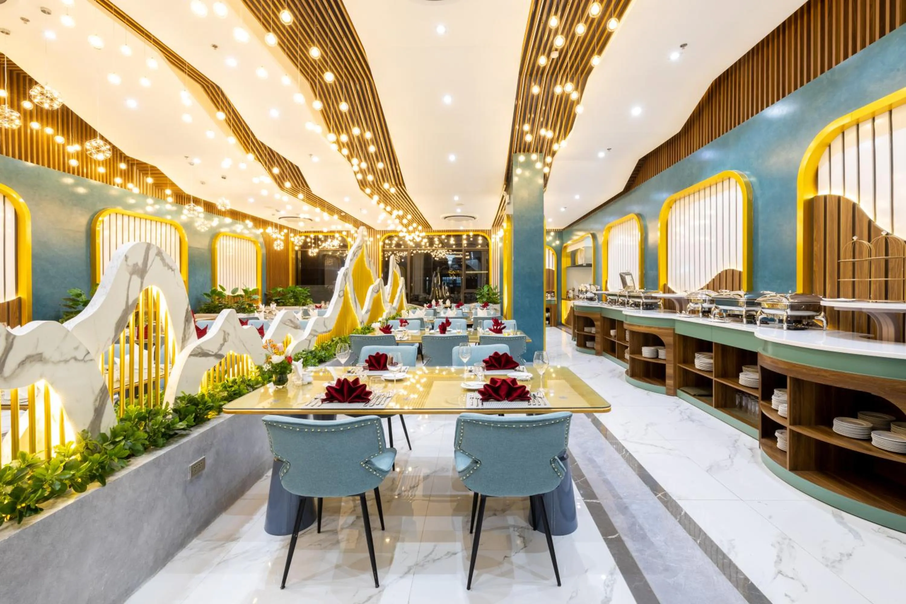 Restaurant/places to eat in Glenda Tower Moc Chau Hotel