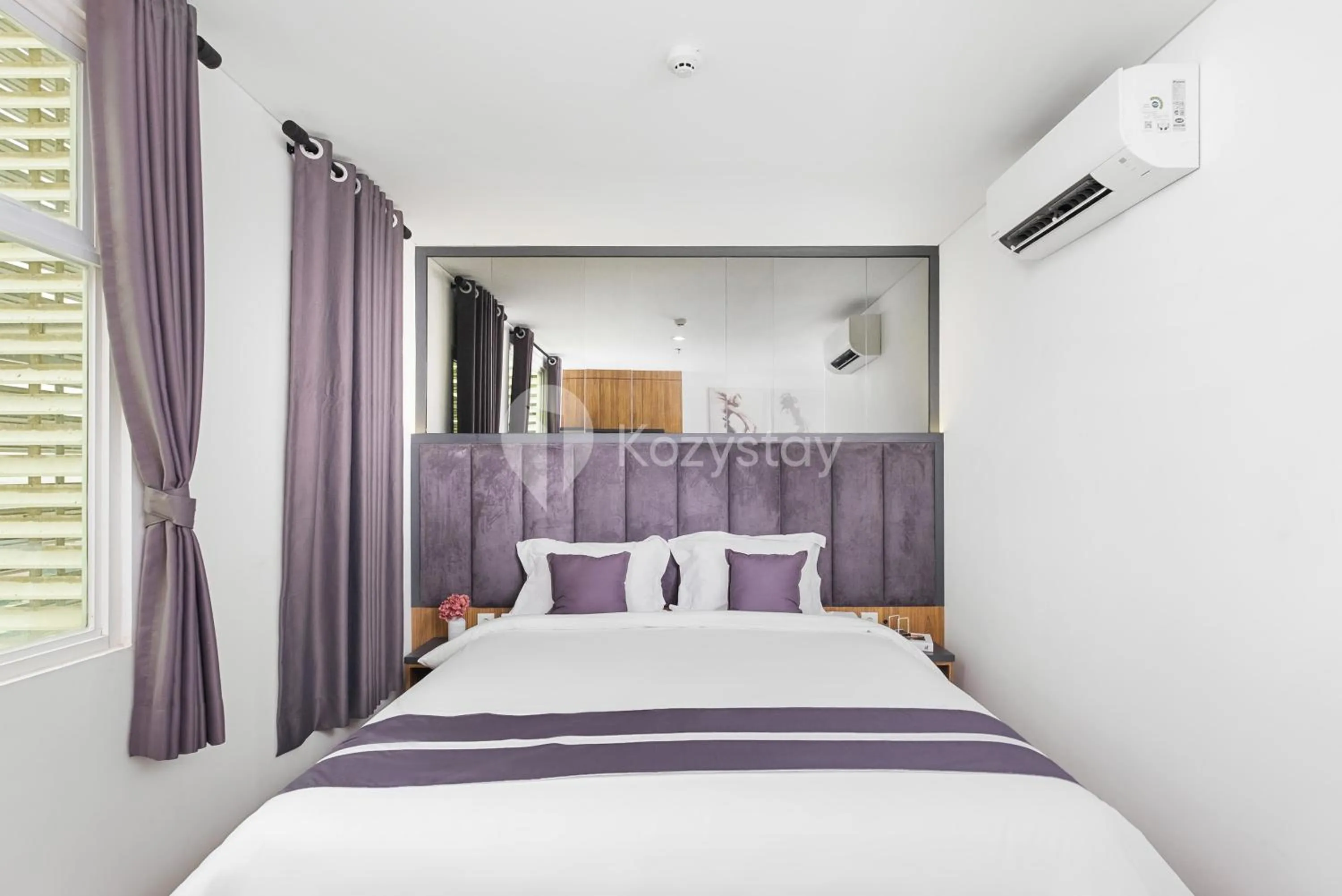 Bedroom, Bed in Orchid by Kozystay - Kebon Jeruk