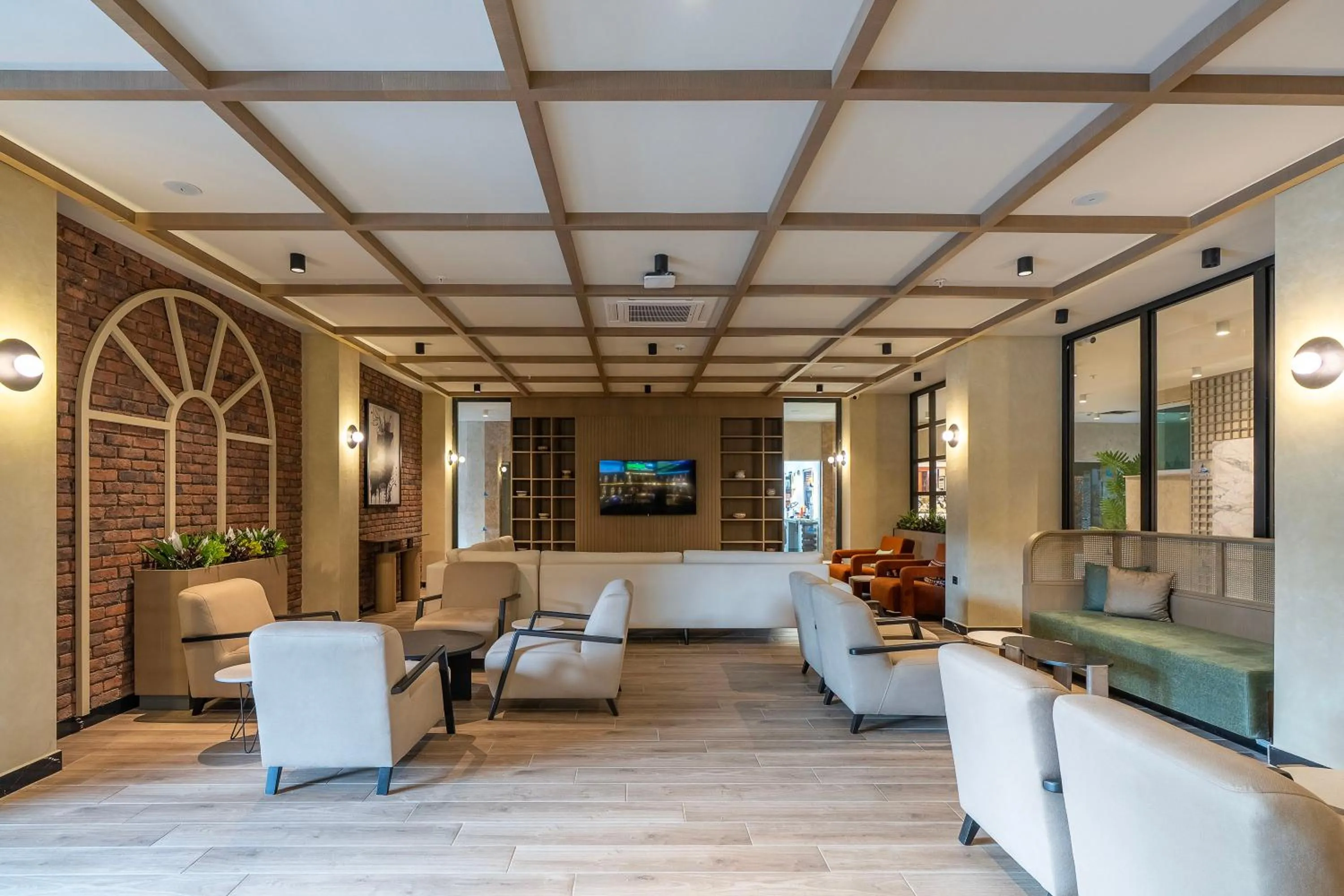 Seating area in Side Breeze Hotel