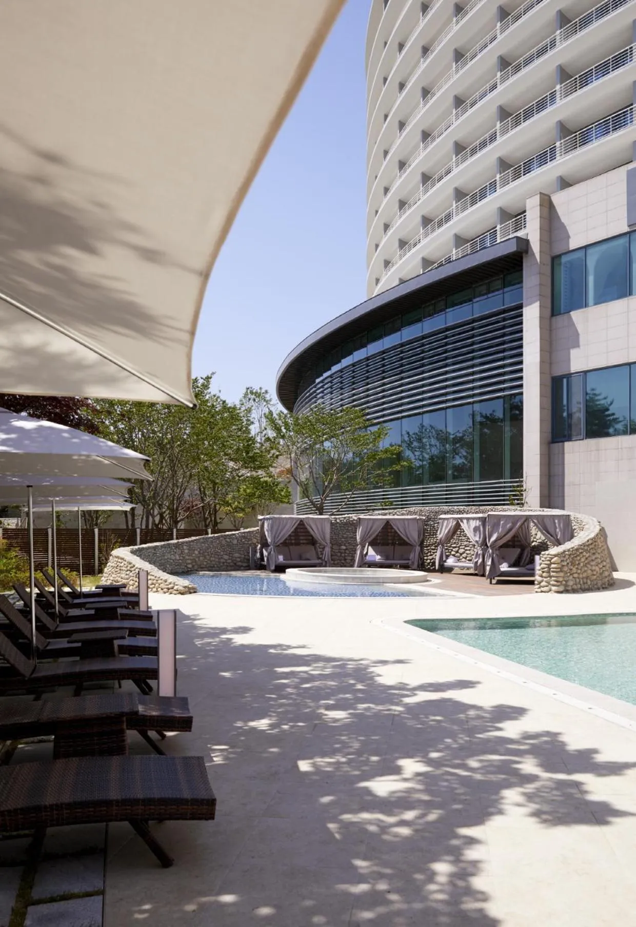 Swimming pool in Lahan Select Gyeongju