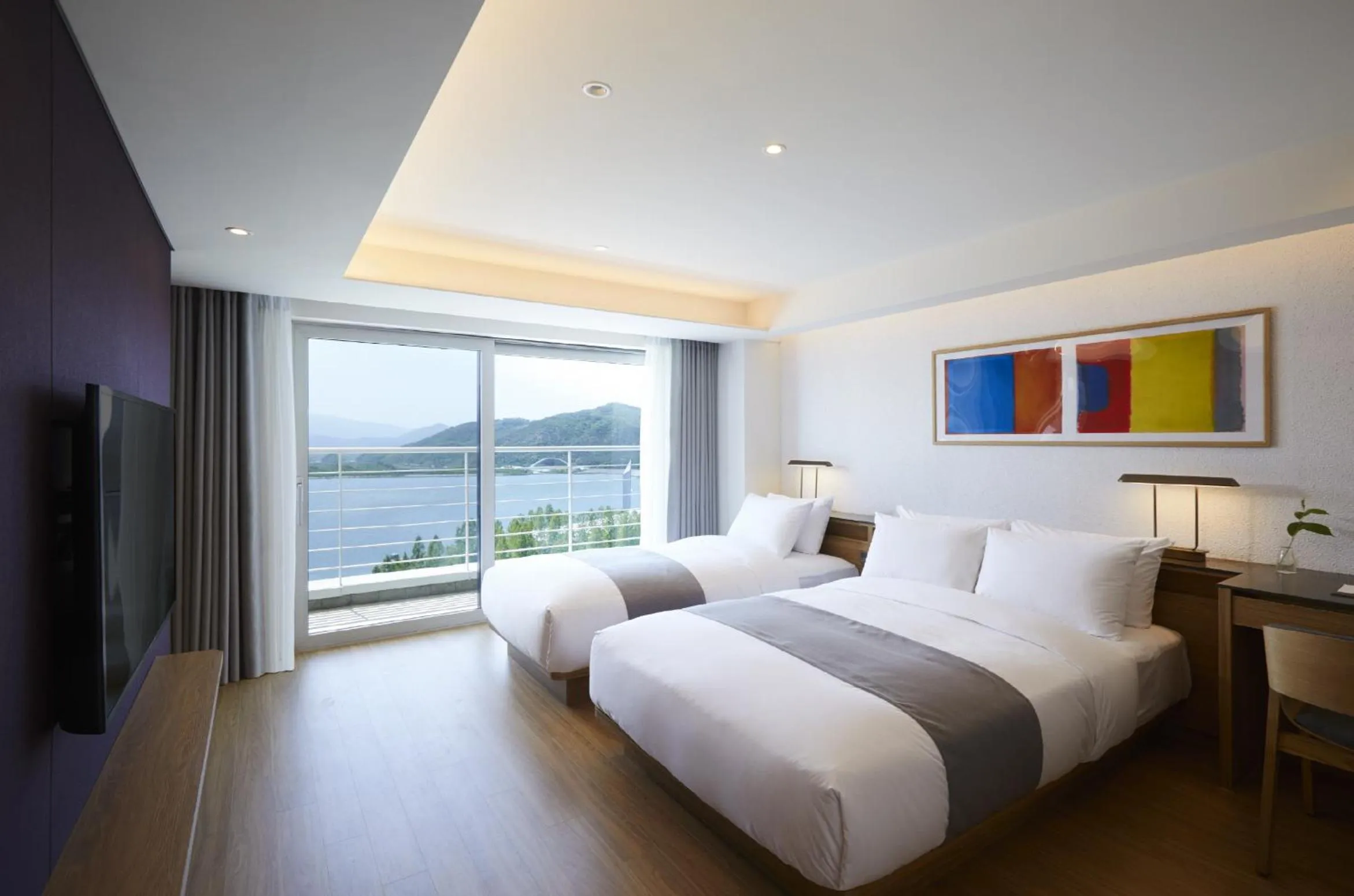 Photo of the whole room, Bed in Lahan Select Gyeongju