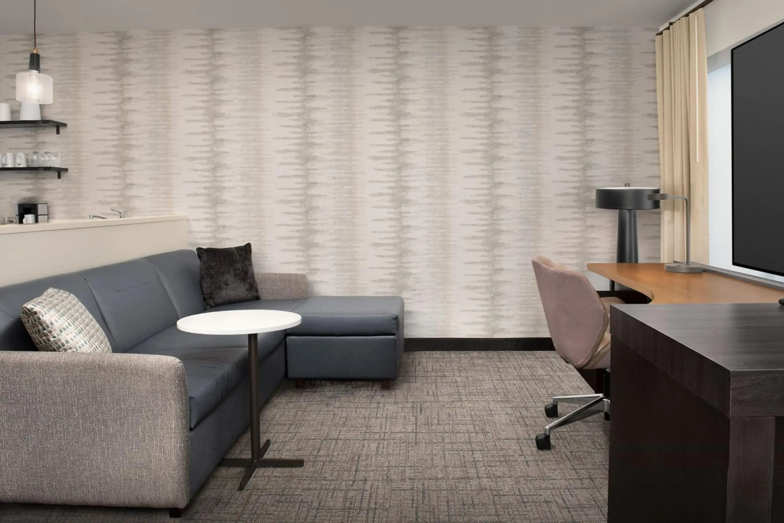 King Studio with Sofa Bed in Residence Inn by Marriott Fresno Clovis King Studio with Sofa Bed in Residence Inn by Marriott Fresno Clovis