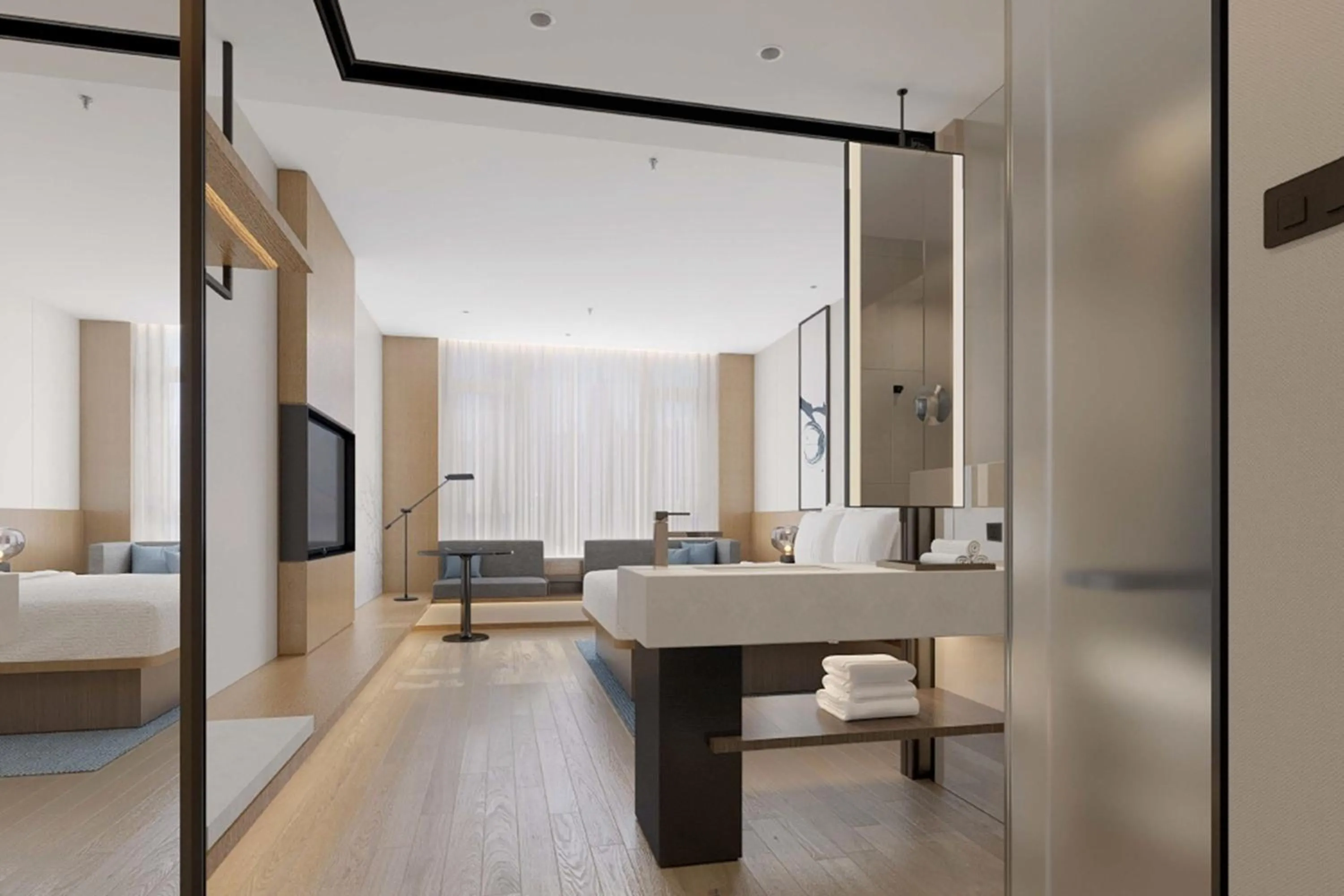 Photo of the whole room, Bed in Fairfield by Marriott Liaocheng Dongchangfu