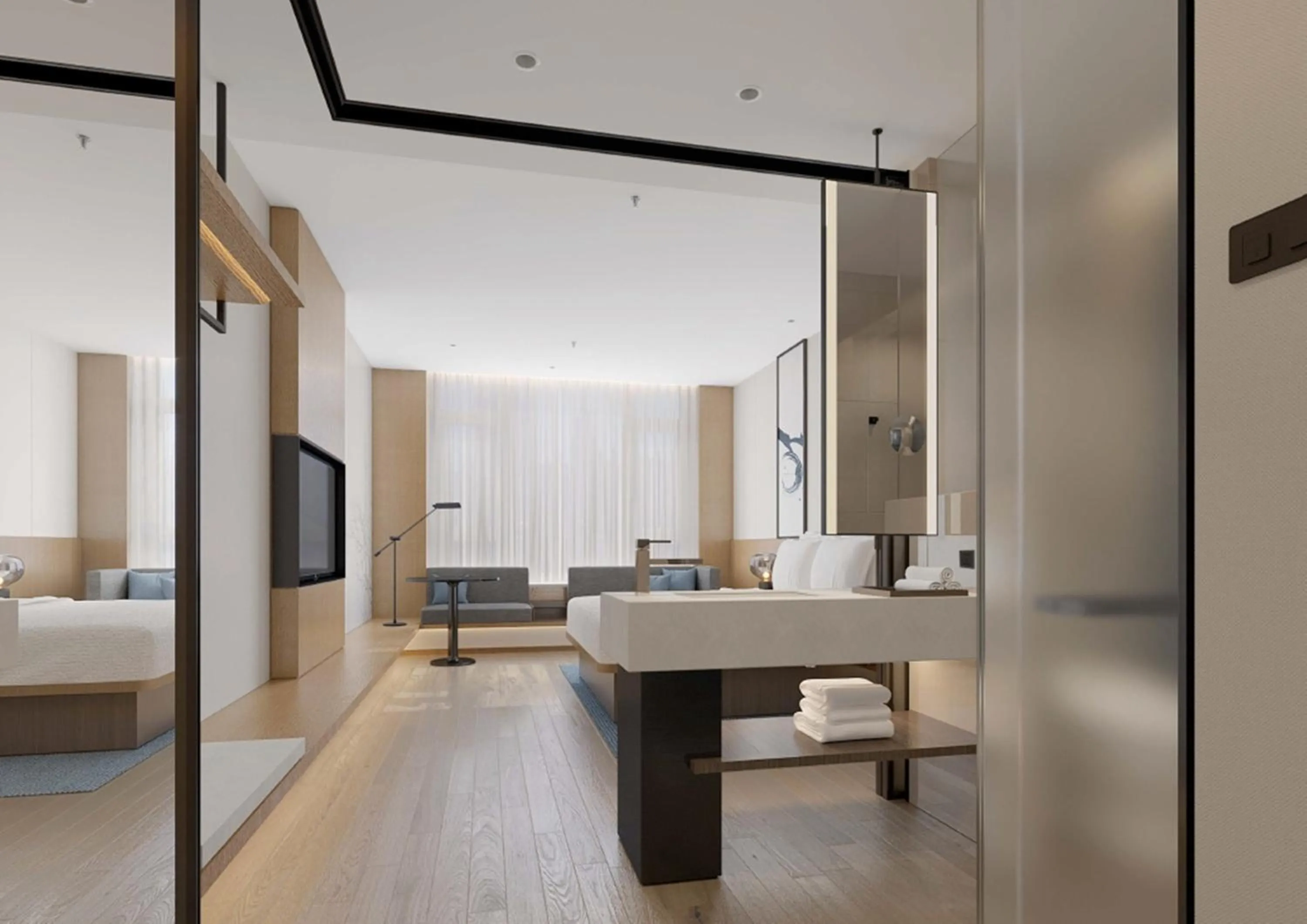 Photo of the whole room, Bed in Fairfield by Marriott Liaocheng Dongchangfu