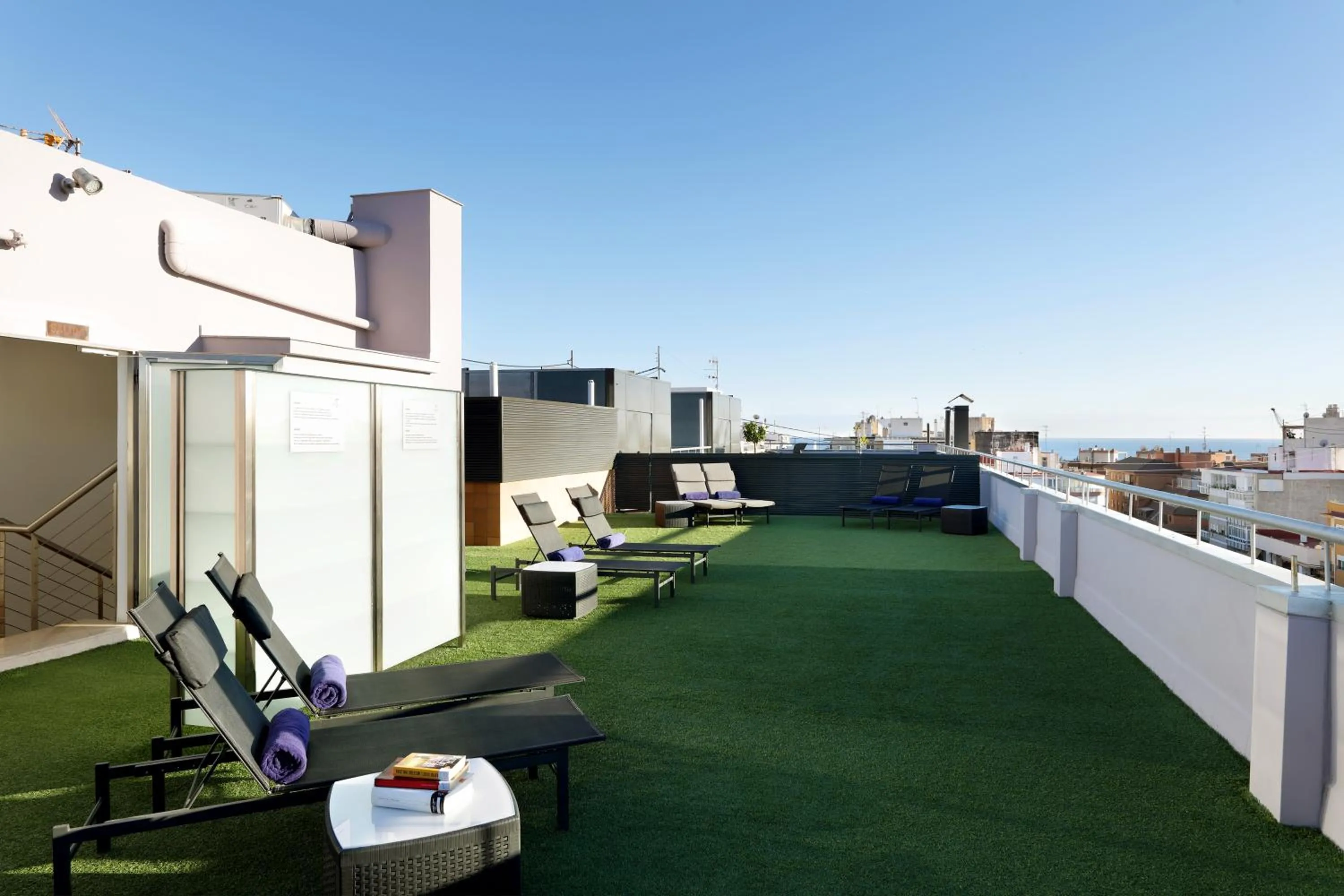 Solarium in Eurostars Centrum Alicante