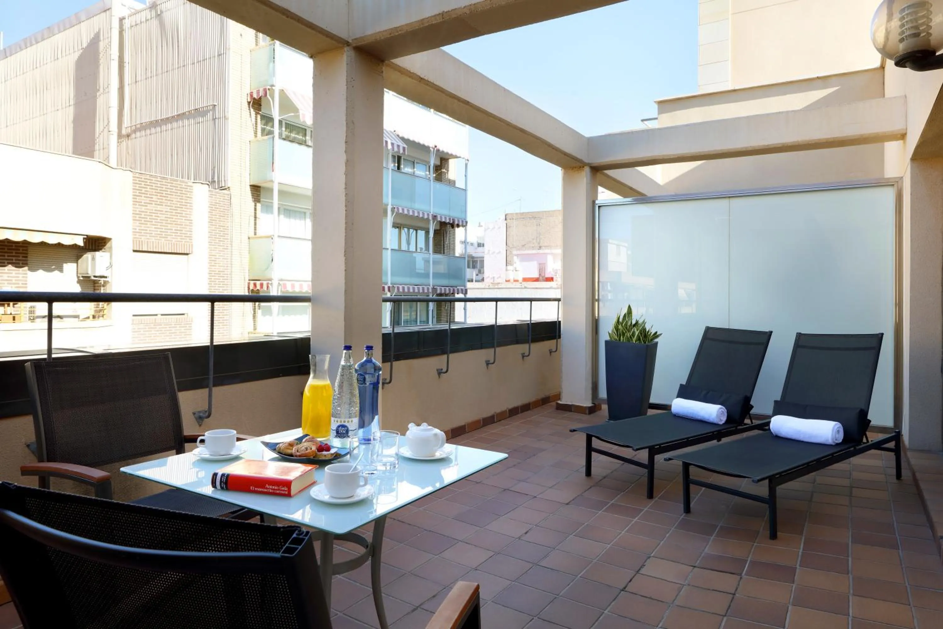 Balcony/Terrace in Eurostars Centrum Alicante