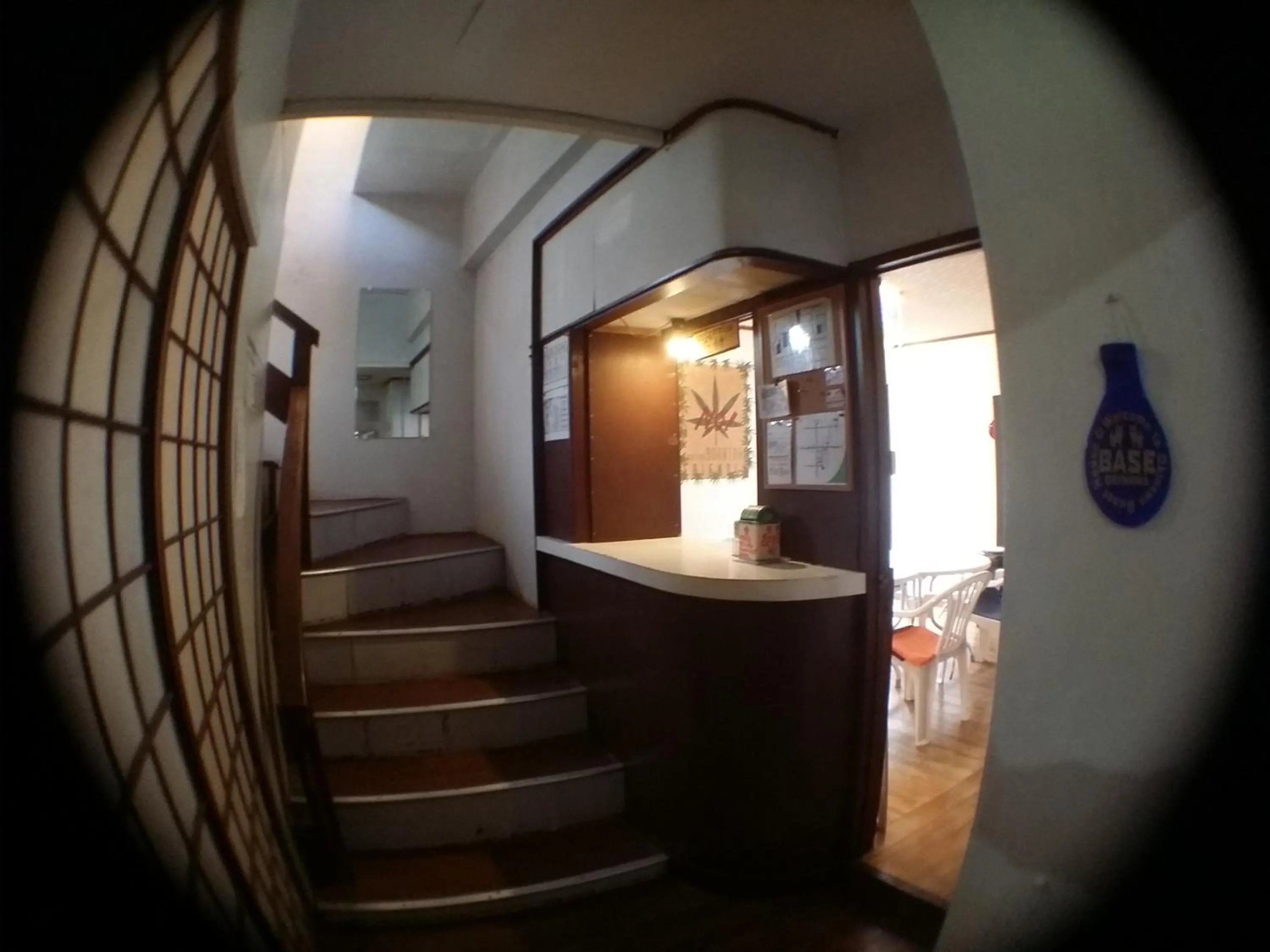 Lobby or reception in Guesthouse Base Okinawa