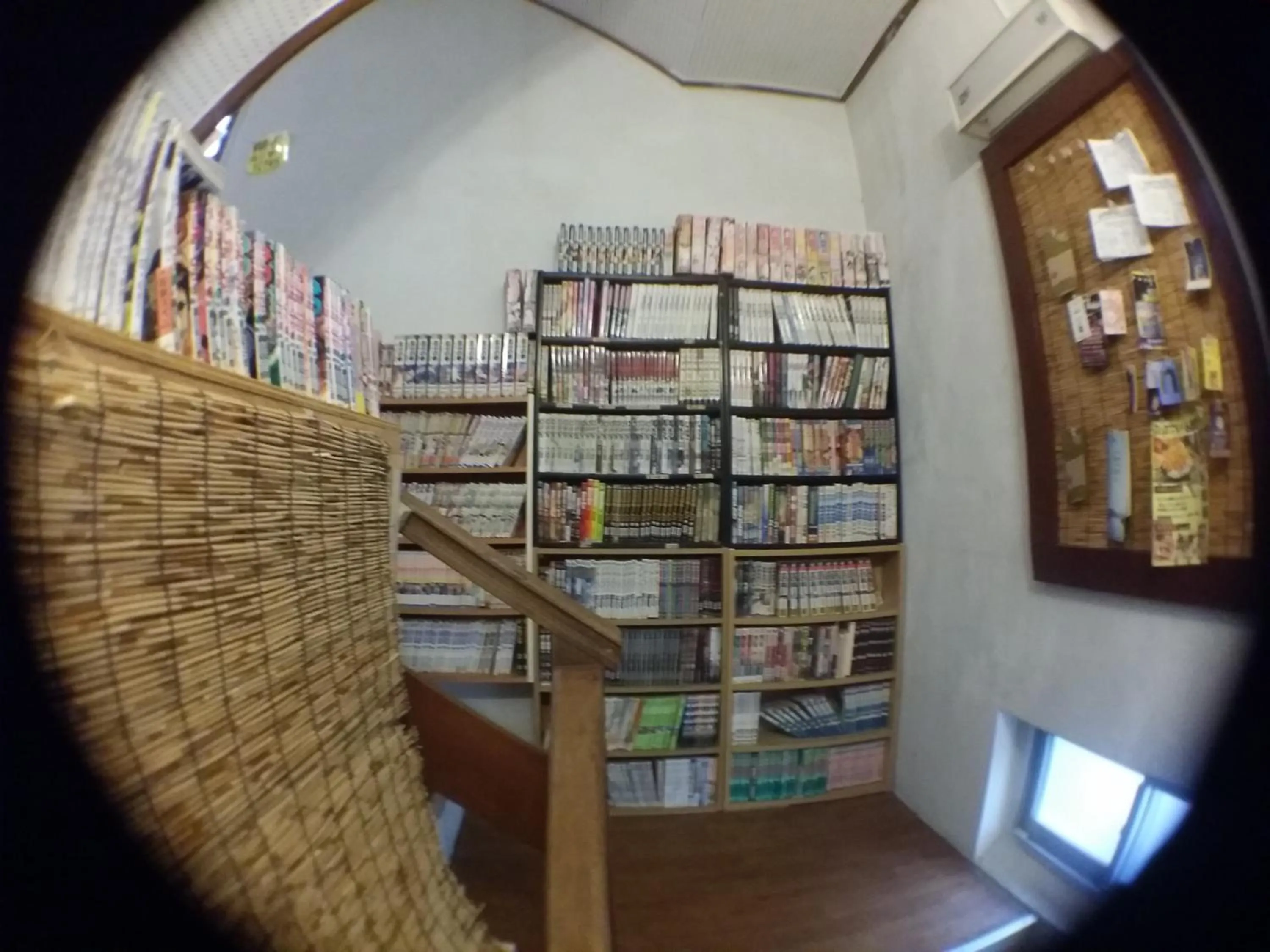 Library in Guesthouse Base Okinawa