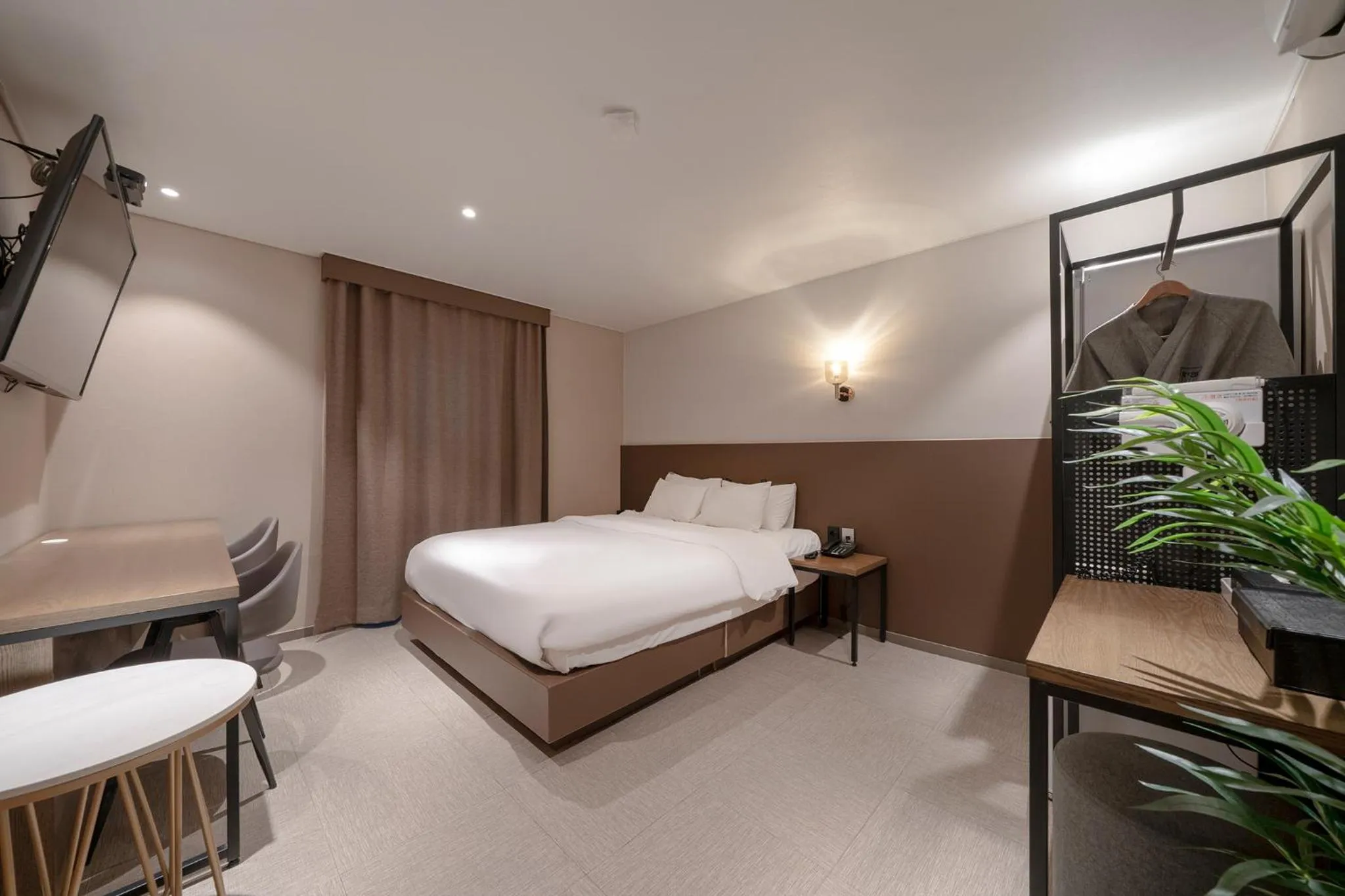 Bed in No25 Hotel Jeonju Sanjeong