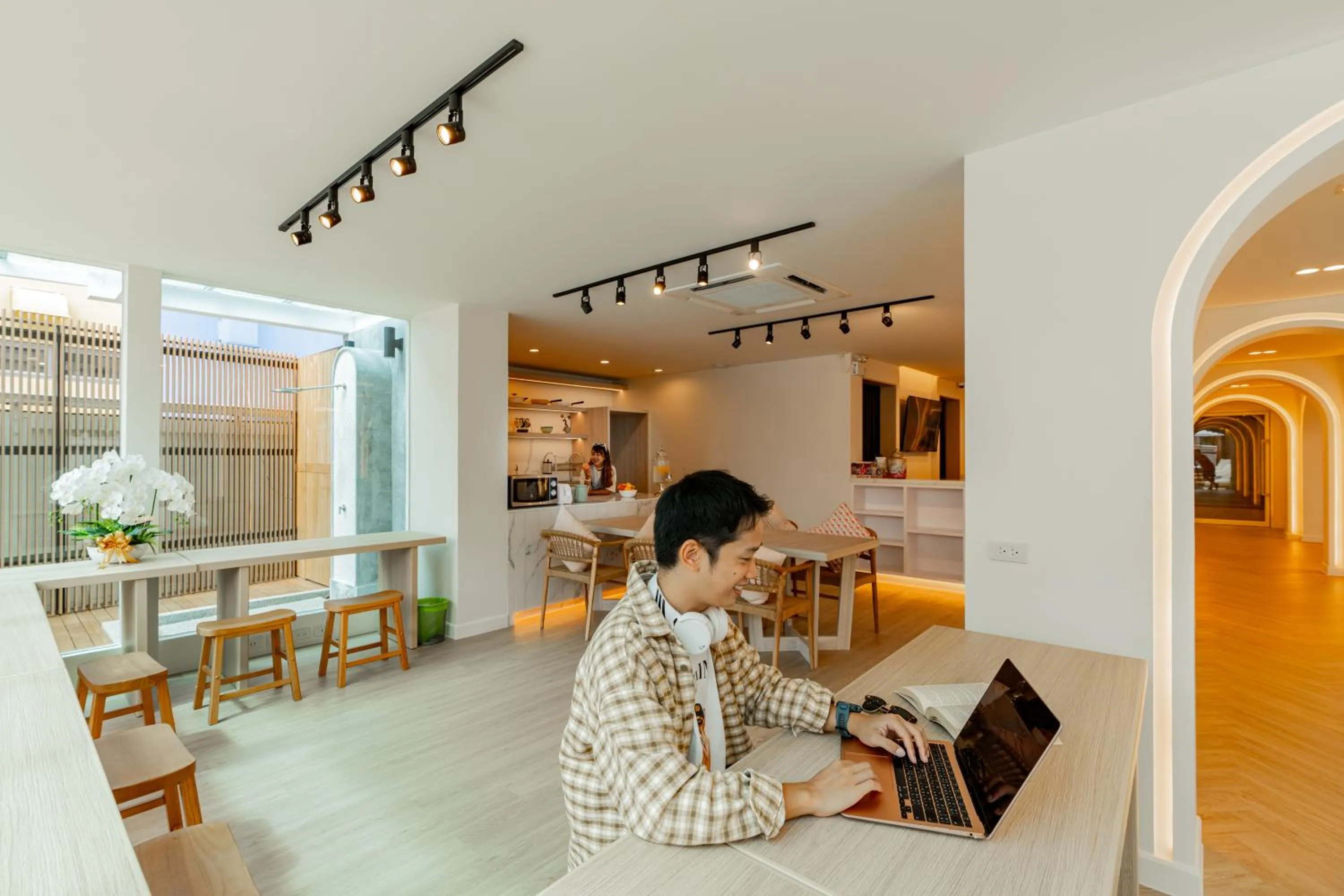 Living room in The Tint At Phuket Town - SHA Plus