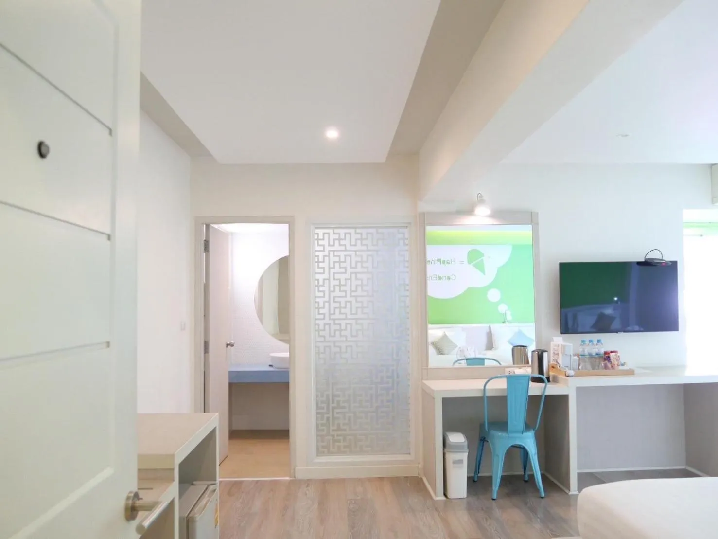 Bathroom, Bed in The Tint At Phuket Town - SHA Plus