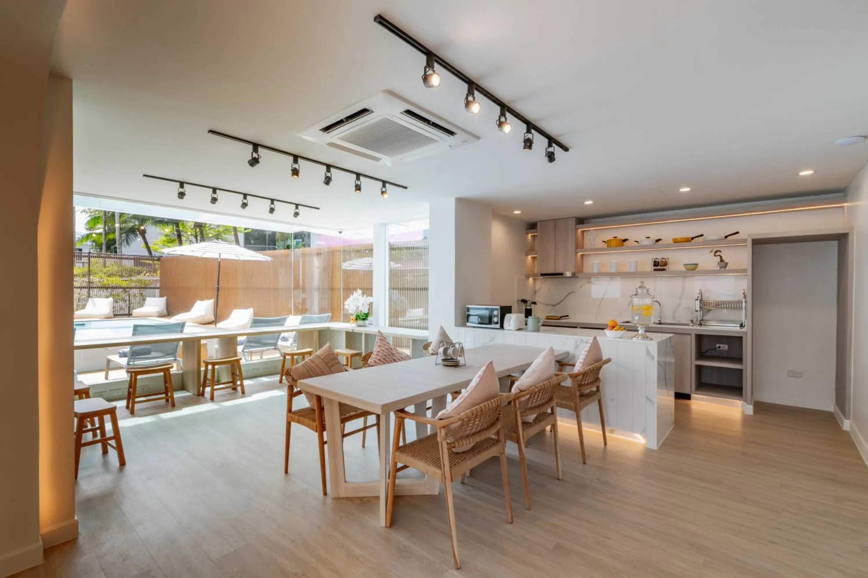 Communal kitchen in The Tint At Phuket Town - SHA Plus