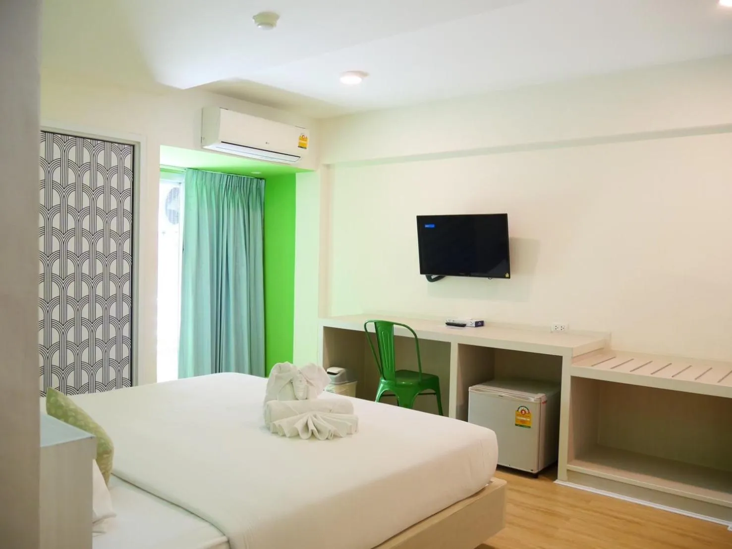 Bedroom, Bed in The Tint At Phuket Town - SHA Plus