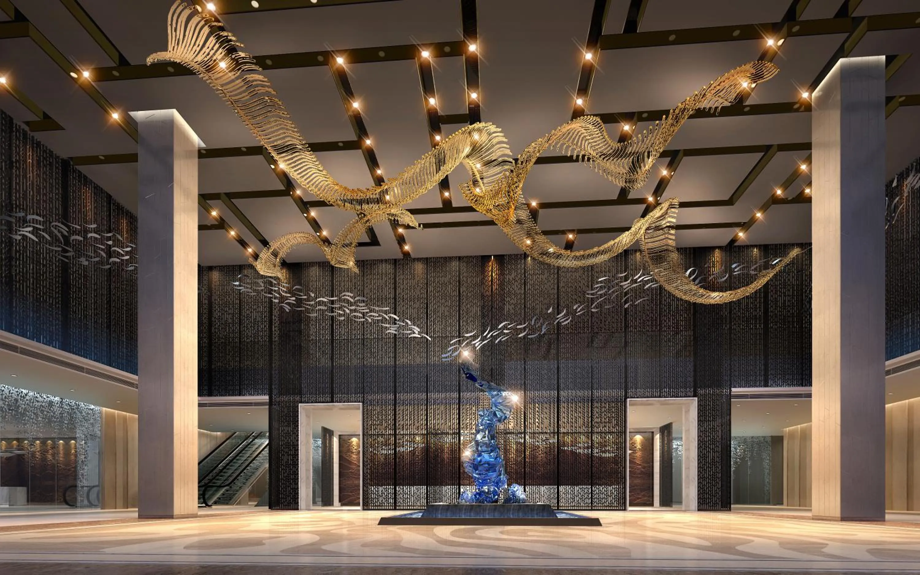 Facade/entrance in Yangzhong Firth Jinling Grand Hotel