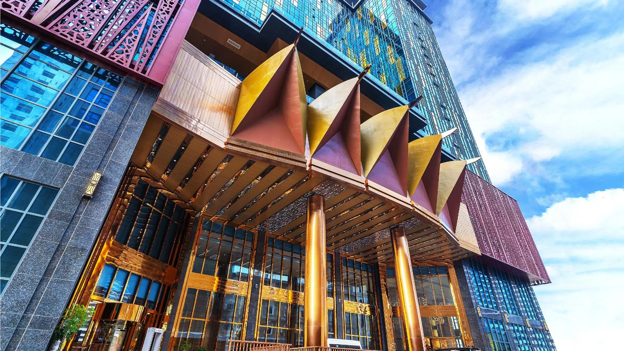 Property building in Won Majestic Hotel Cambodia