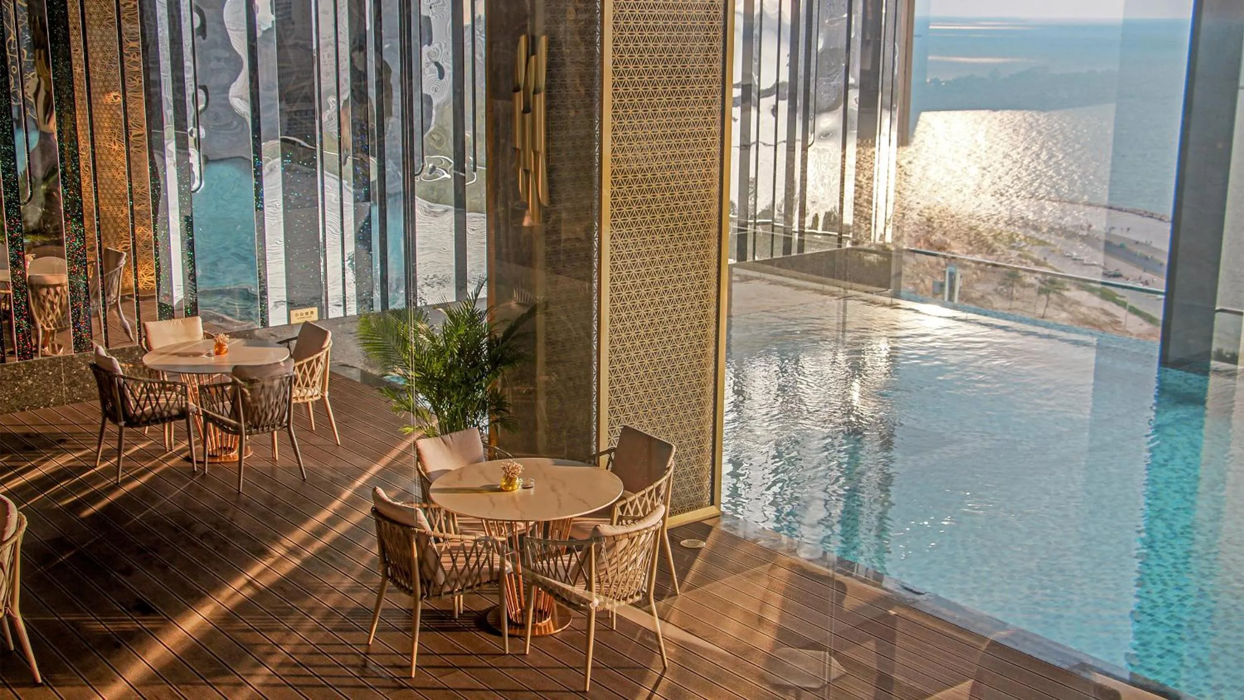 Swimming pool in Won Majestic Hotel Cambodia