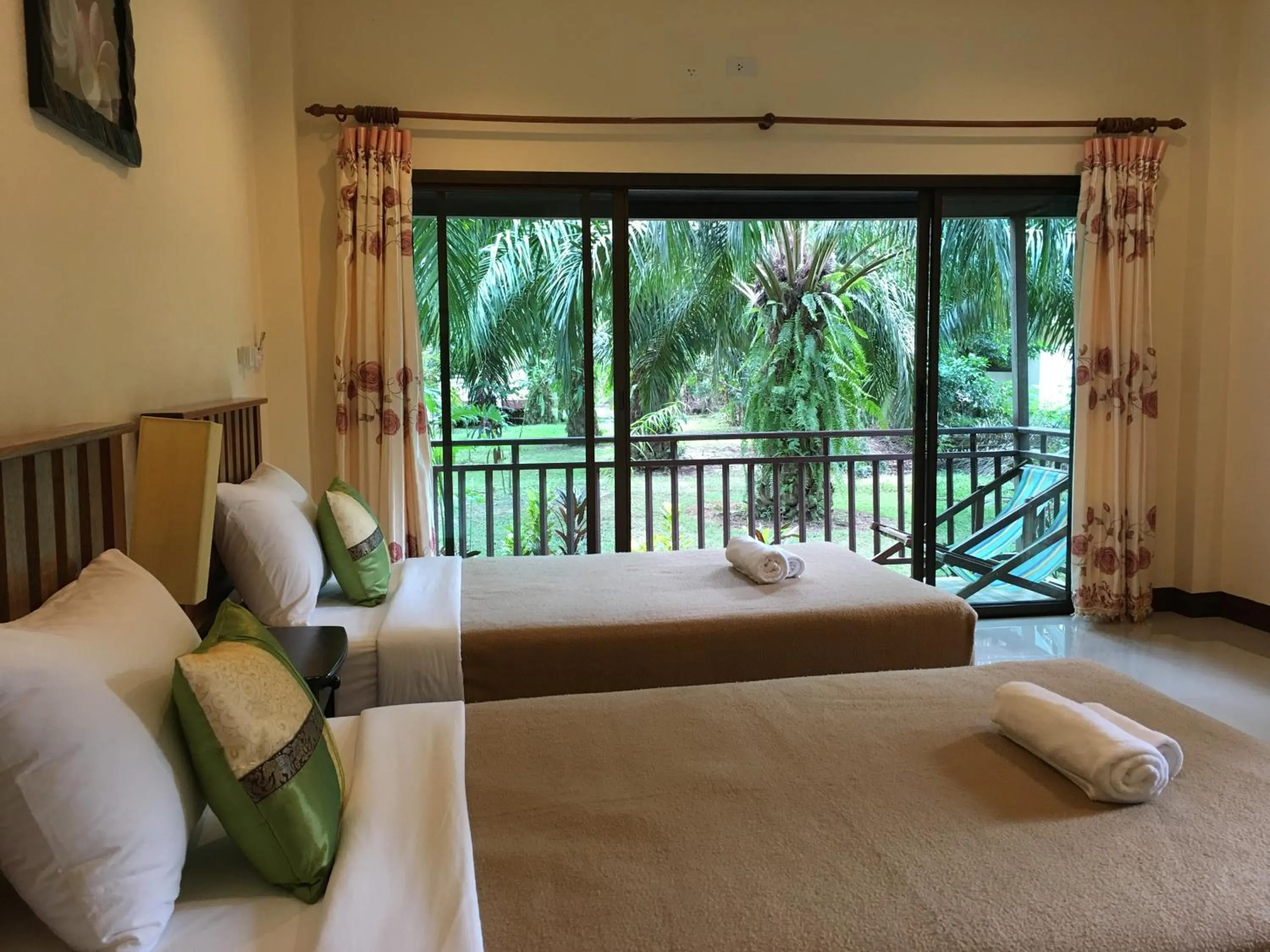 Property building, Bed in Khao Sok Palm Garden Resort