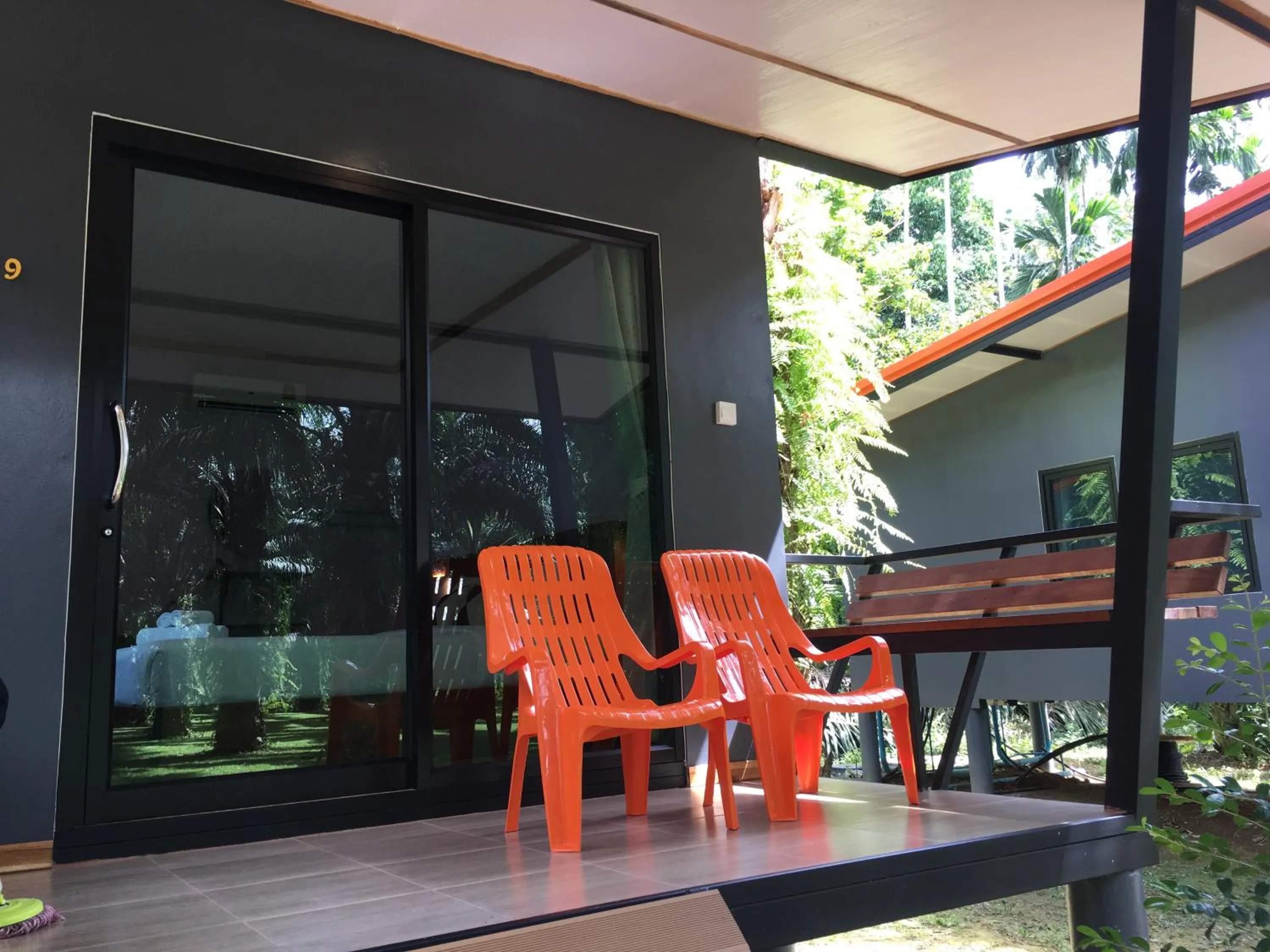 Decorative detail in Khao Sok Palm Garden Resort