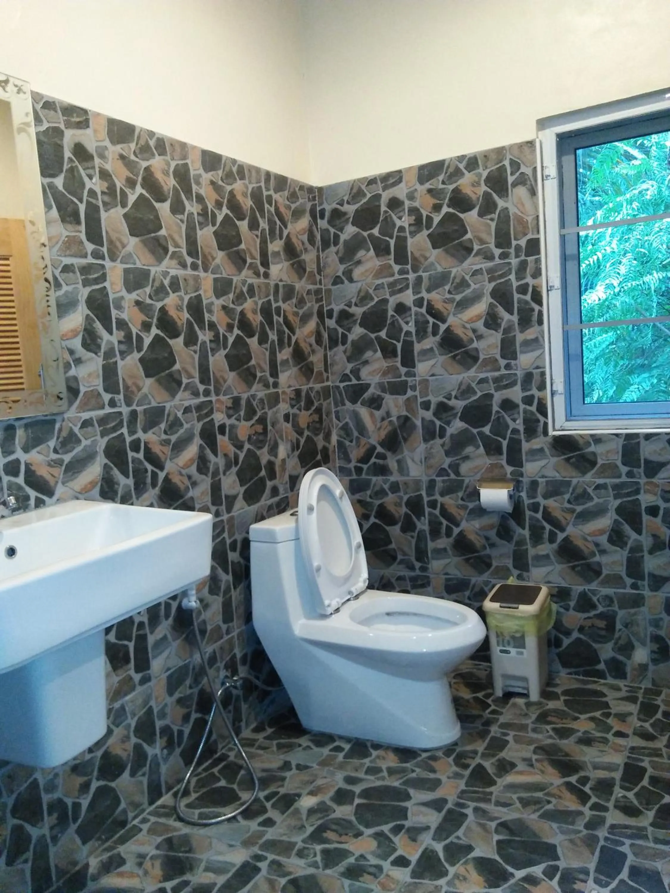 Bathroom in Khao Sok Palm Garden Resort