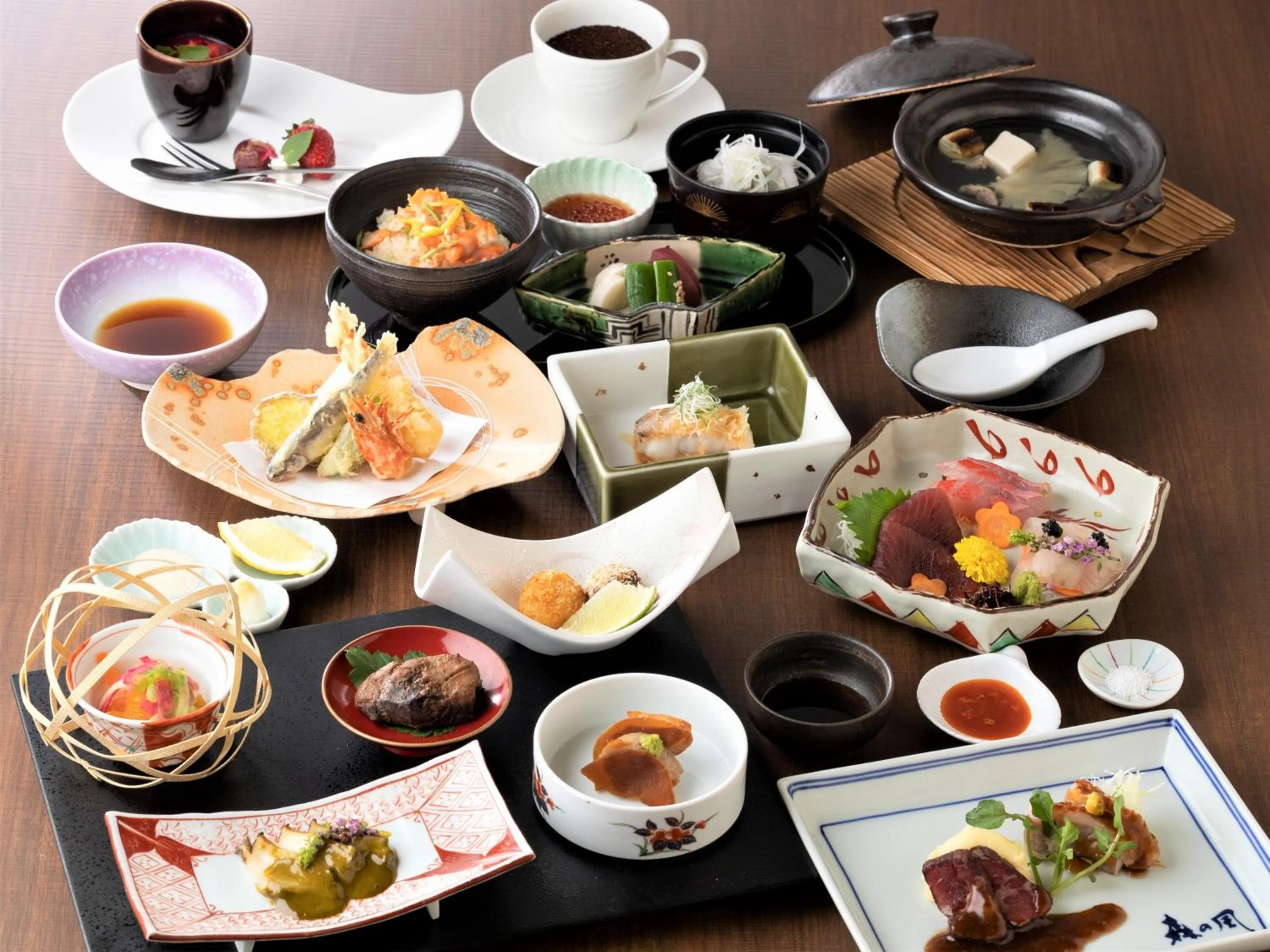 Food in Hotel Morinokaze Oshuku