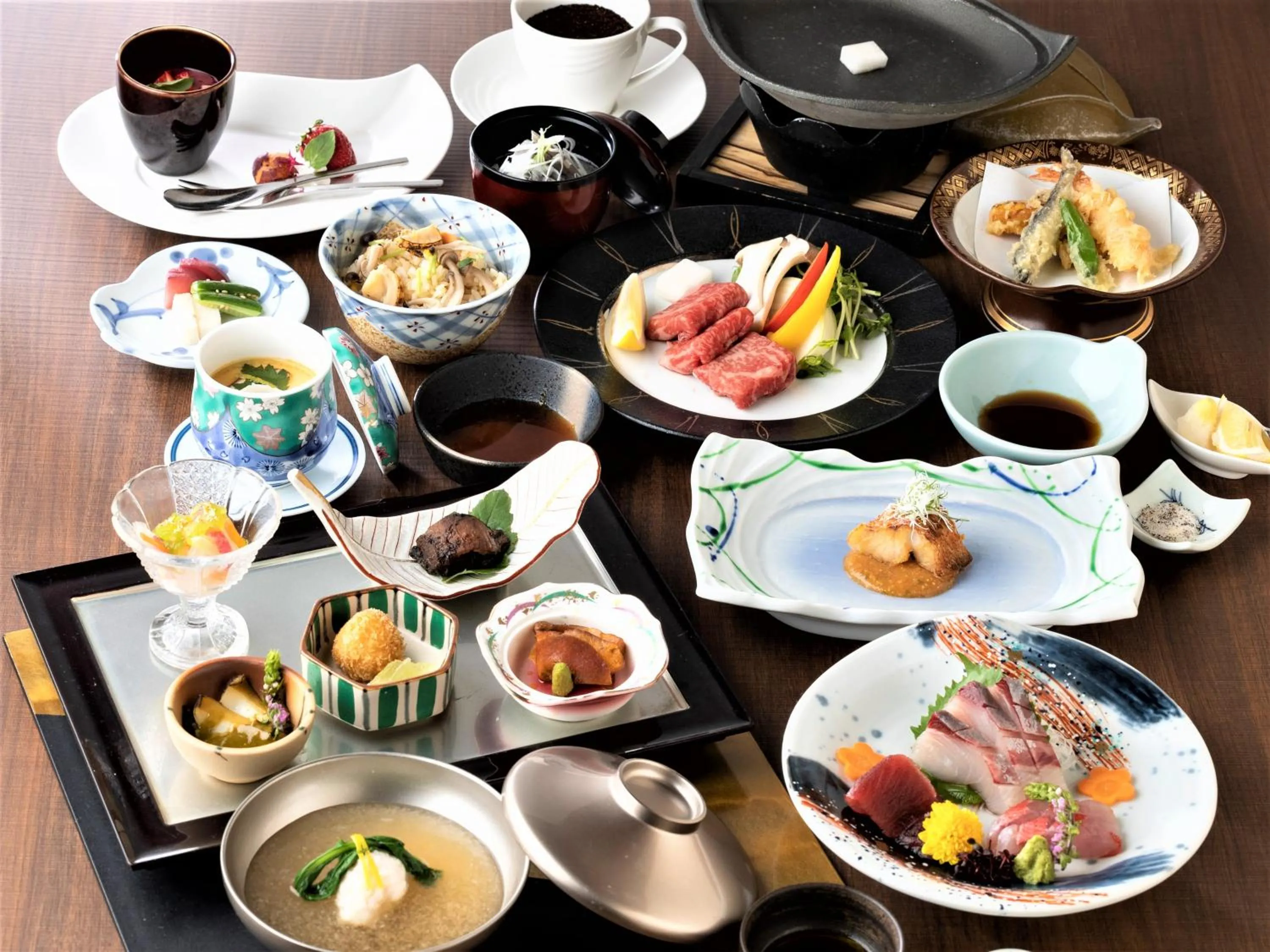 Food in Hotel Morinokaze Oshuku