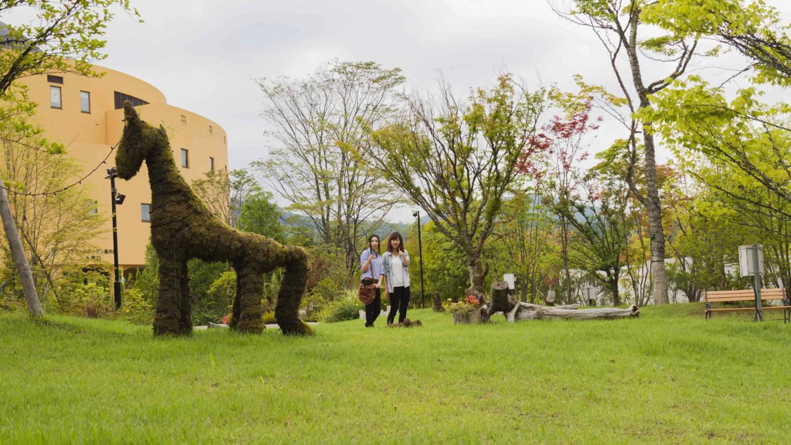 Garden in Hotel Morinokaze Oshuku