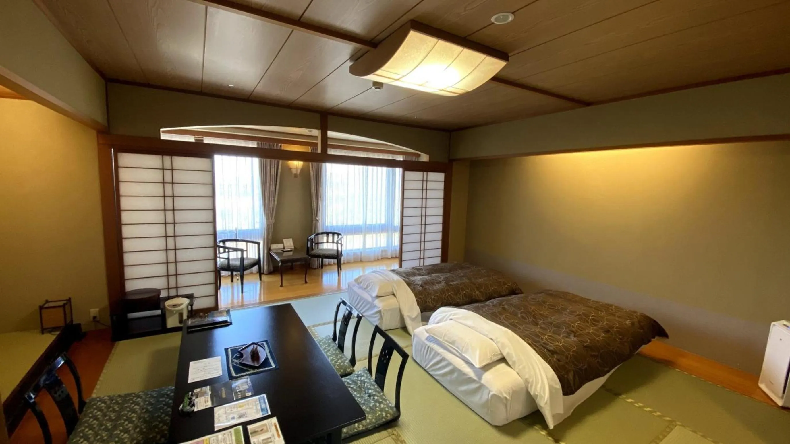 Photo of the whole room, Bed in Hotel Morinokaze Oshuku